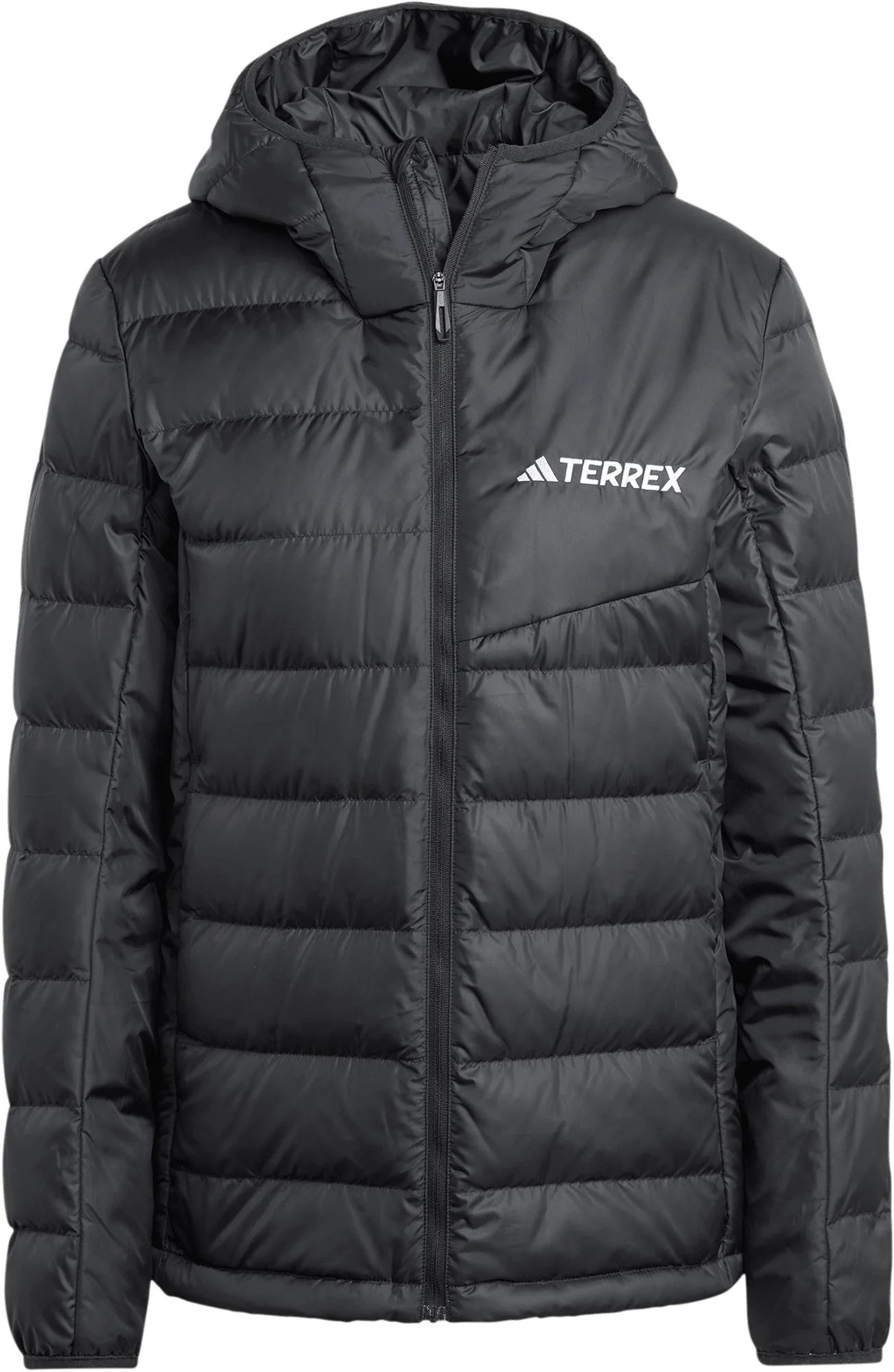adidas Terrex Multi Light Hooded Womens Down Jacket - Black - Image 5