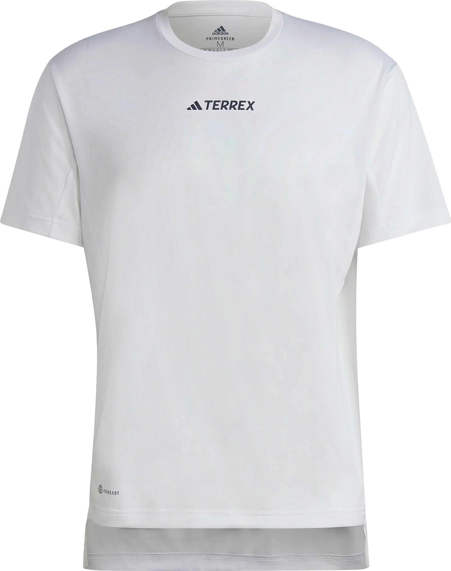 adidas Terrex Multi Sports Mens Short Sleeve Top - White - Image 5
