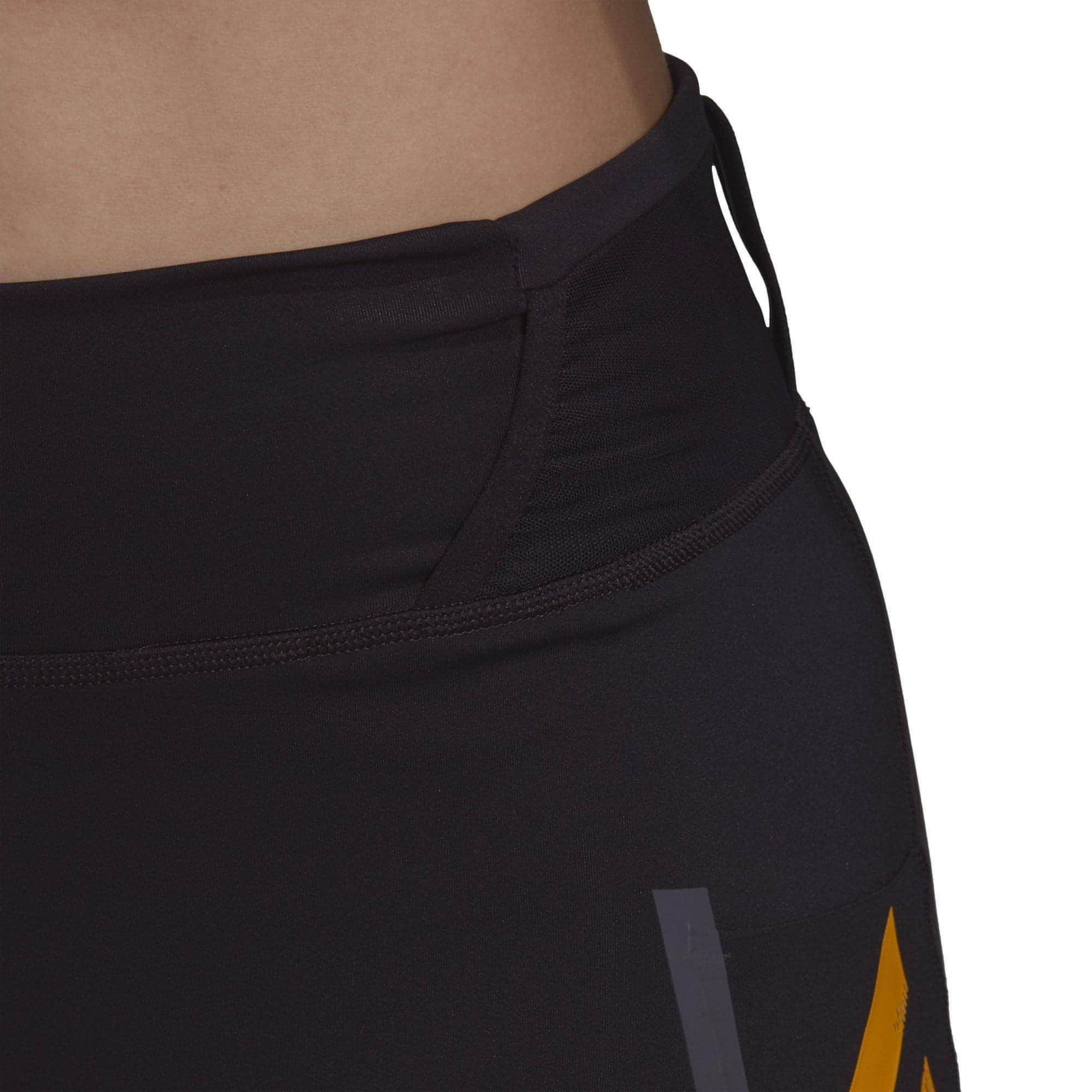 adidas Terrex Parley Agravic Womens Trail Running Short Tights - Black - Image 5