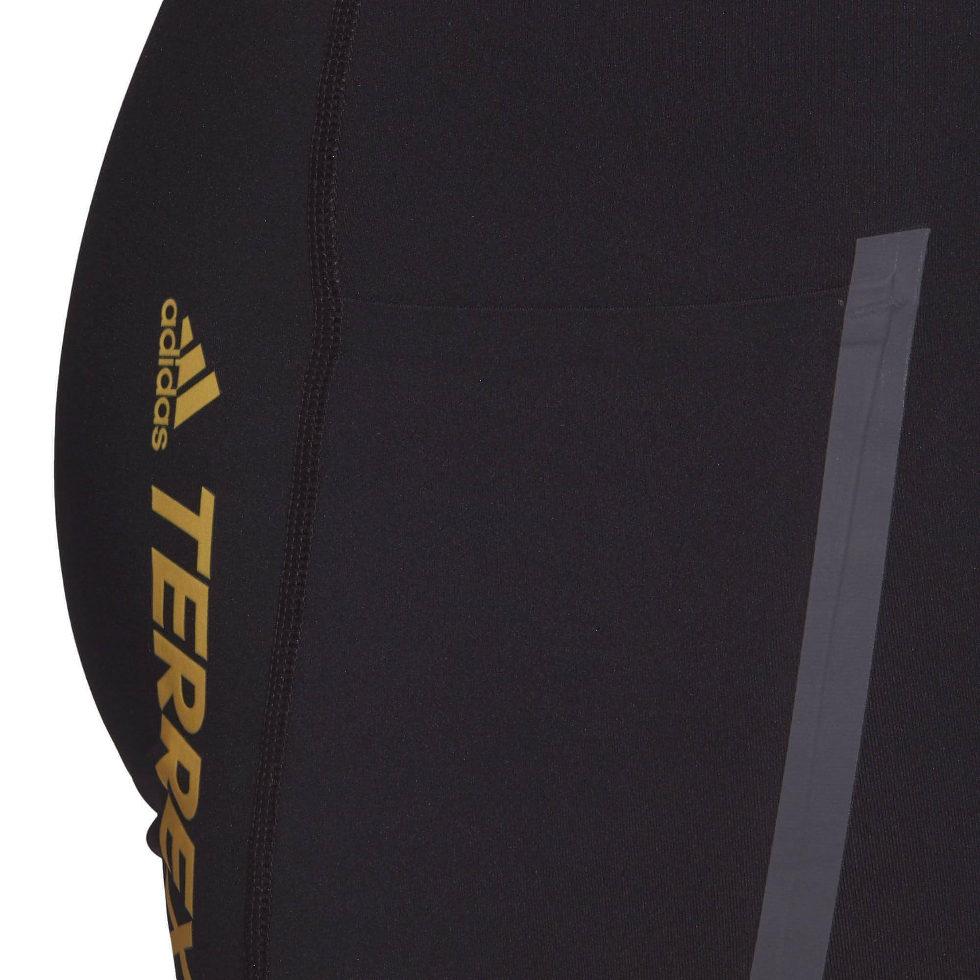 adidas Terrex Parley Agravic Womens Trail Running Short Tights - Black - Image 6