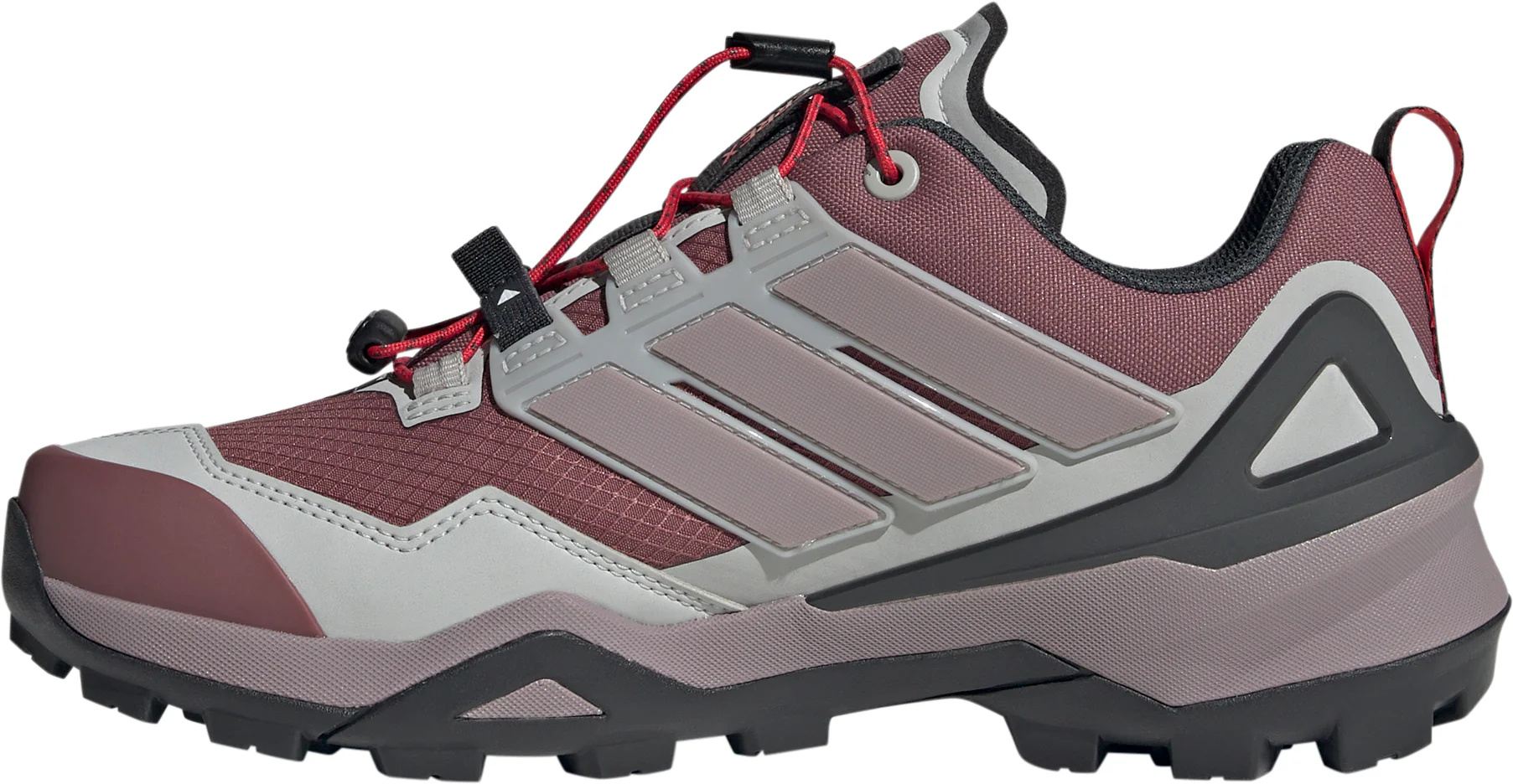 adidas Terrex Skychaser GORE-TEX Womens Walking Shoes - Red - Image 3