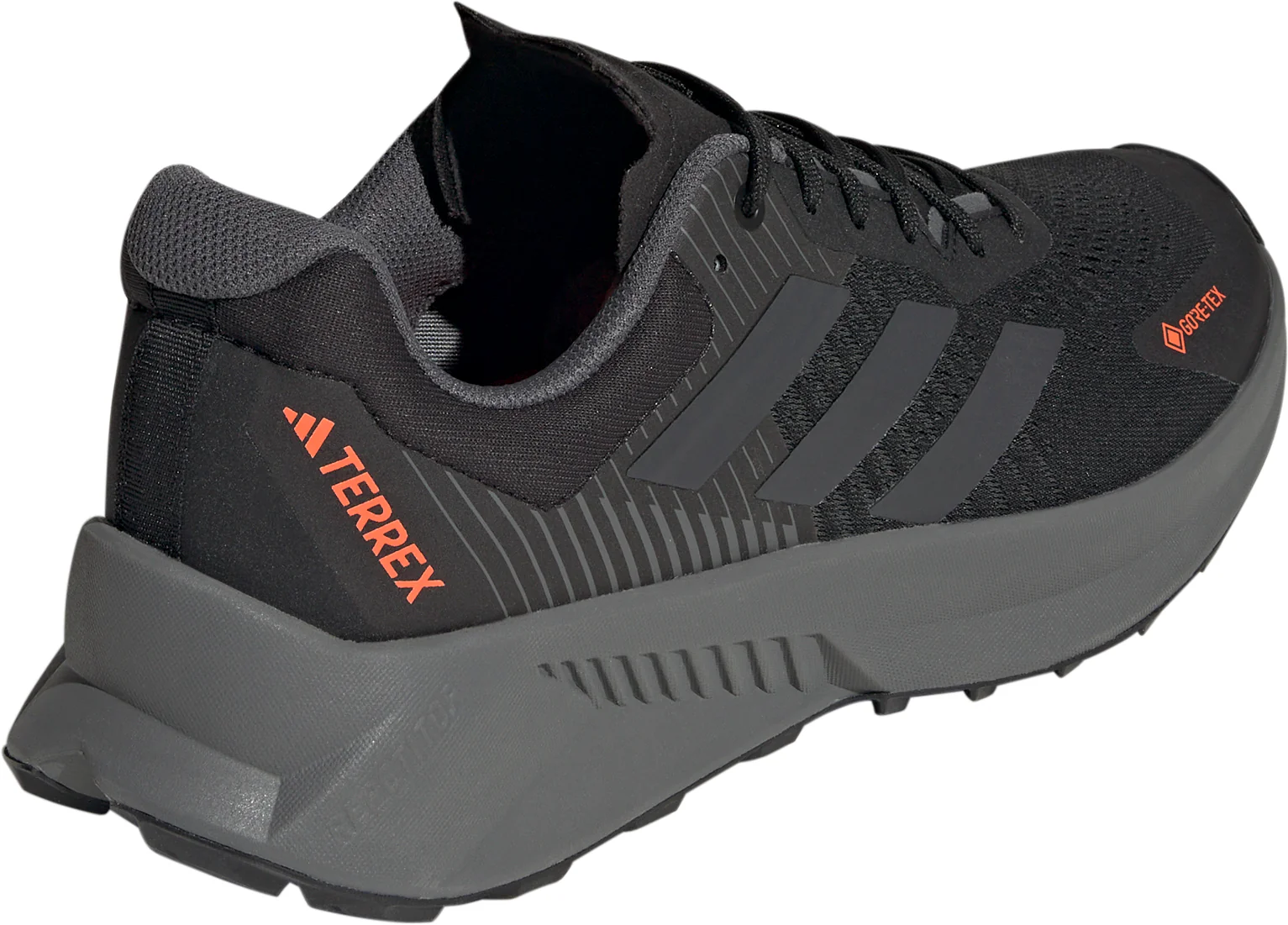 adidas Terrex Soulstride Flow GORE-TEX Mens Trail Running Shoes - Black - Image 5