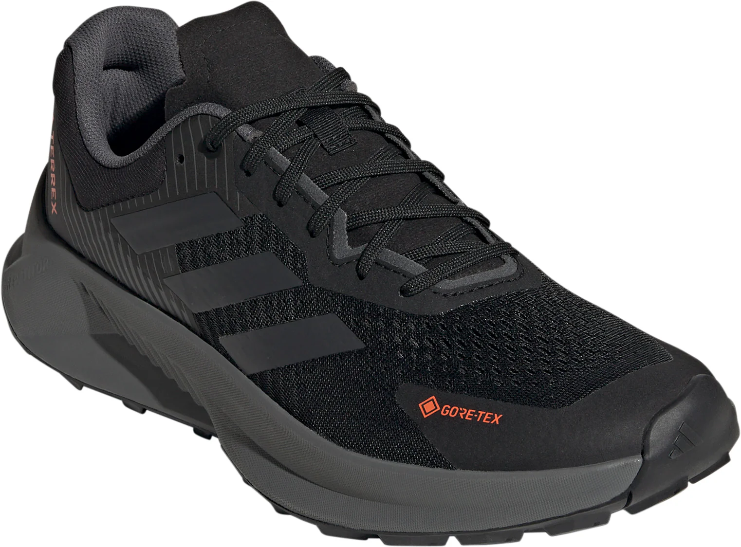 adidas Terrex Soulstride Flow GORE-TEX Mens Trail Running Shoes - Black - Image 6