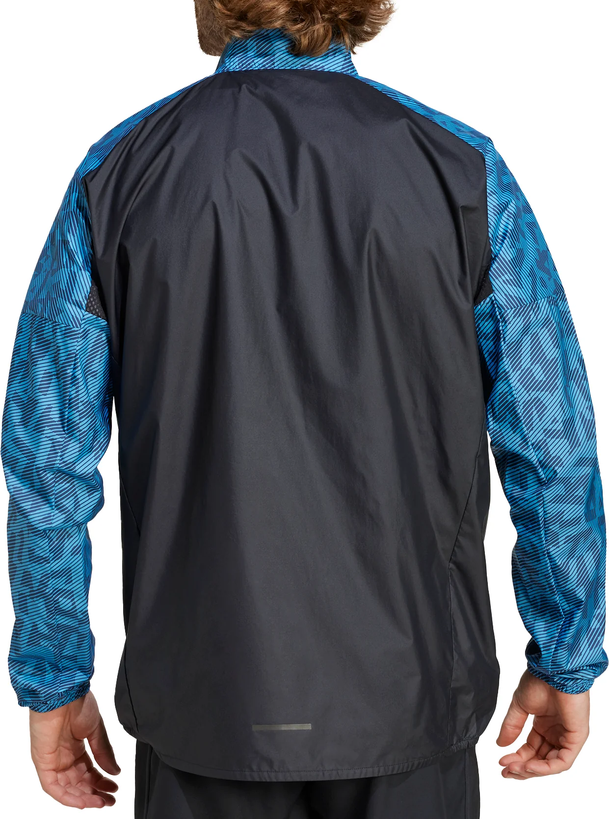 adidas Terrex Trail Mens Running Jacket - Blue - Image 2