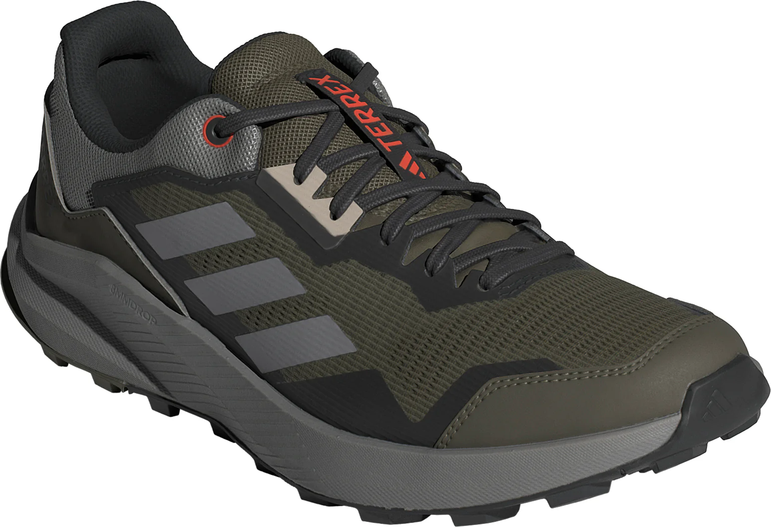adidas Terrex Trail Rider Mens Trail Running Shoes - Green - Image 6
