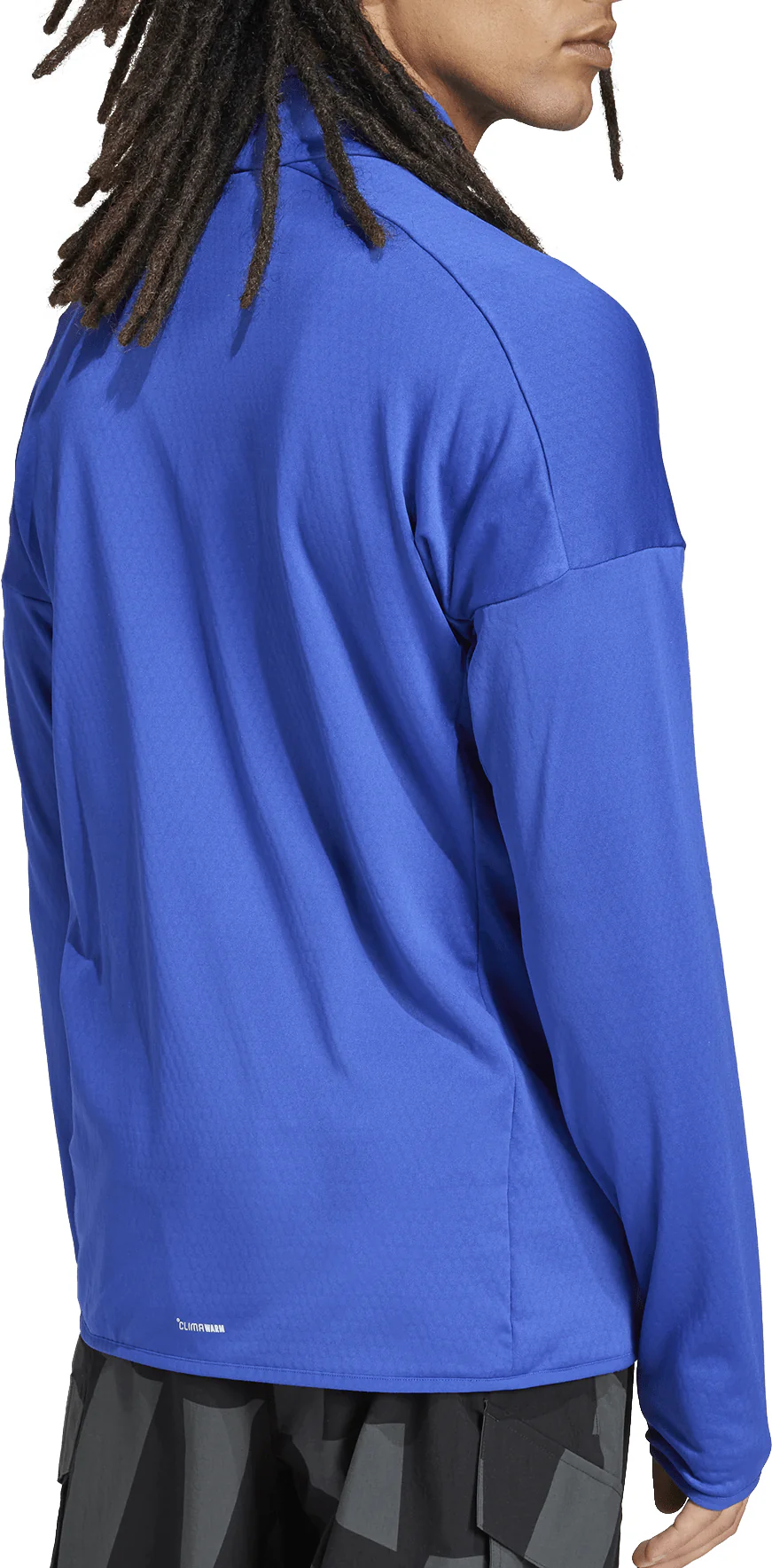adidas Terrex Xperior ClimaWarm Light Fleece Mens Walking Jacket - Blue - Image 2