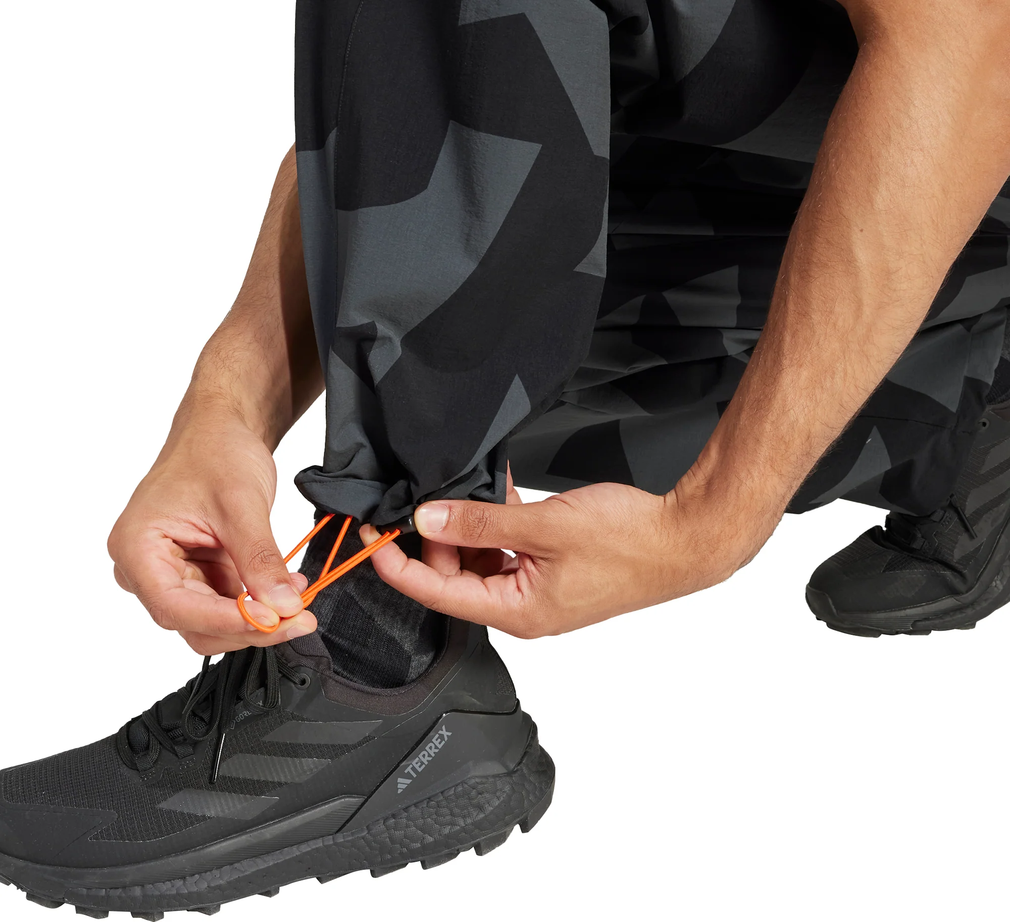 adidas Terrex Xploric Cargo Mens Walking Pants - Black - Image 5
