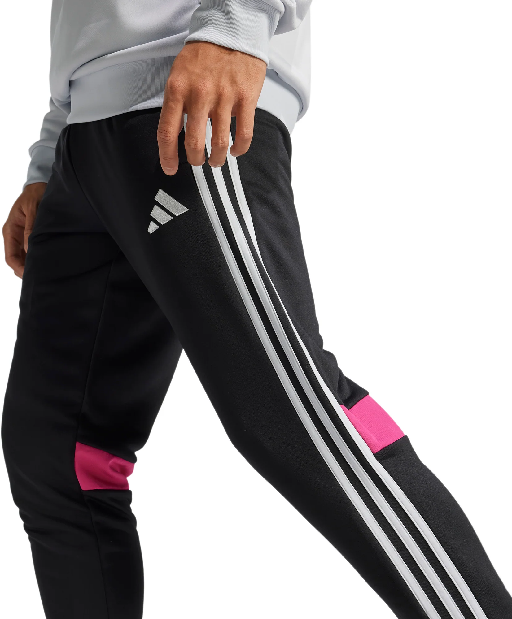 adidas Tiro 25 Essentials Mens Training Trackpants - Black - Image 3
