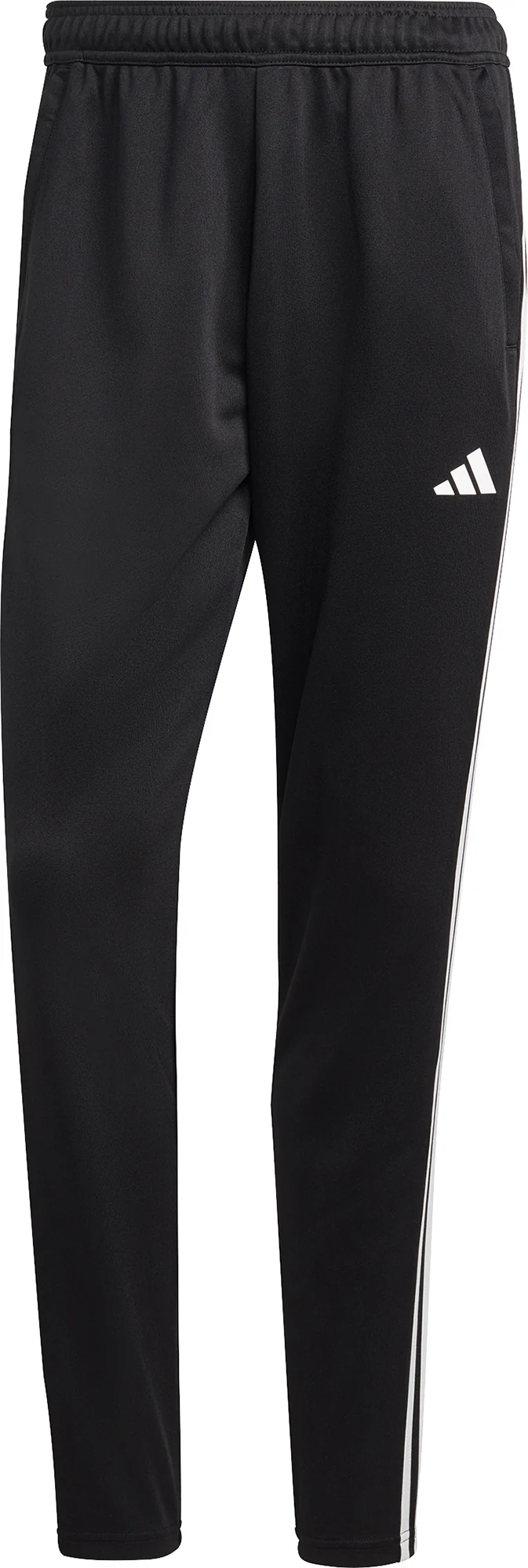 adidas Train Essentials 3 Stripes Mens Training Joggers - Black - Image 5
