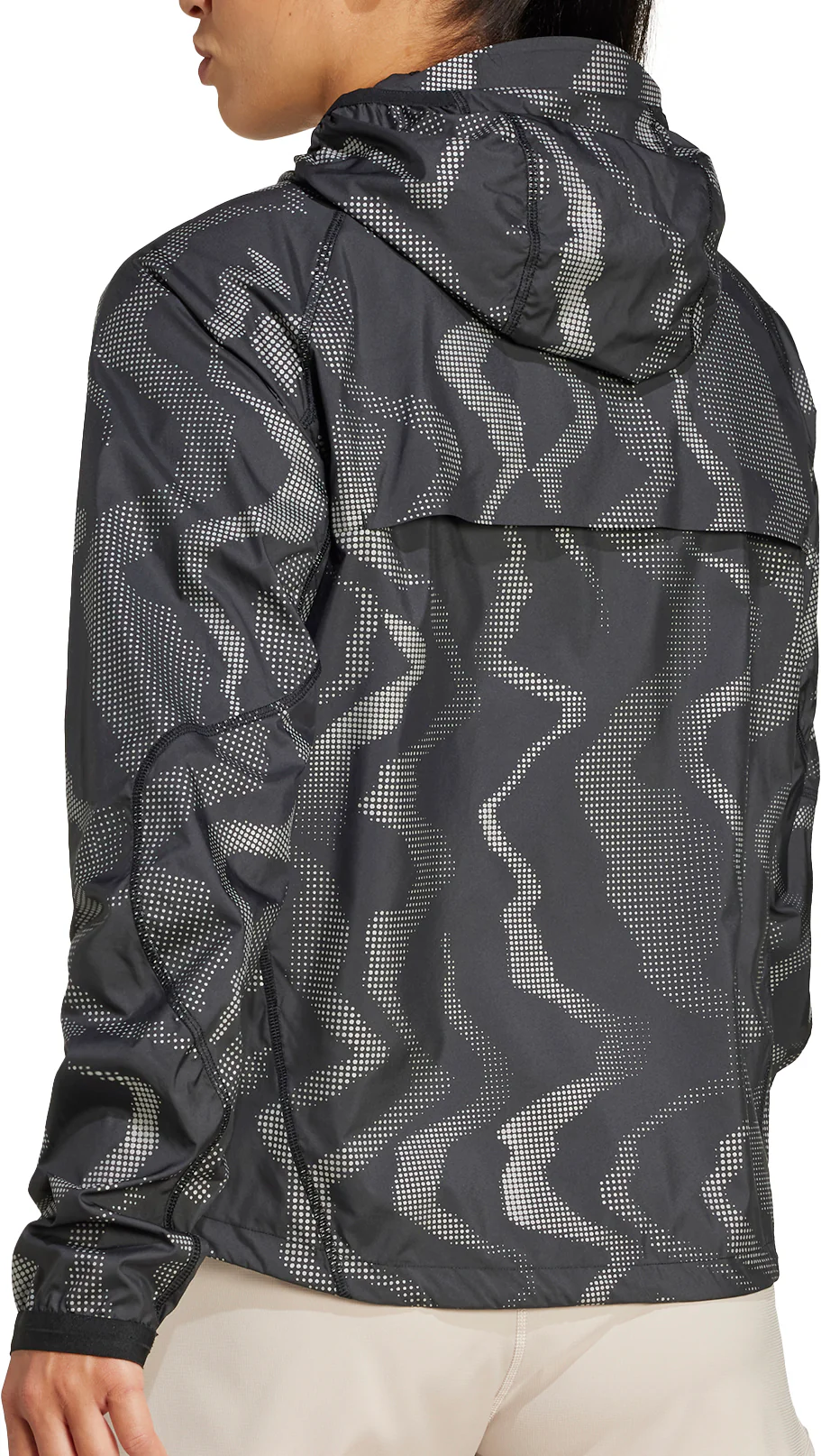 adidas Ultimate WIND.RDY Womens Running Jacket - Black - Image 2