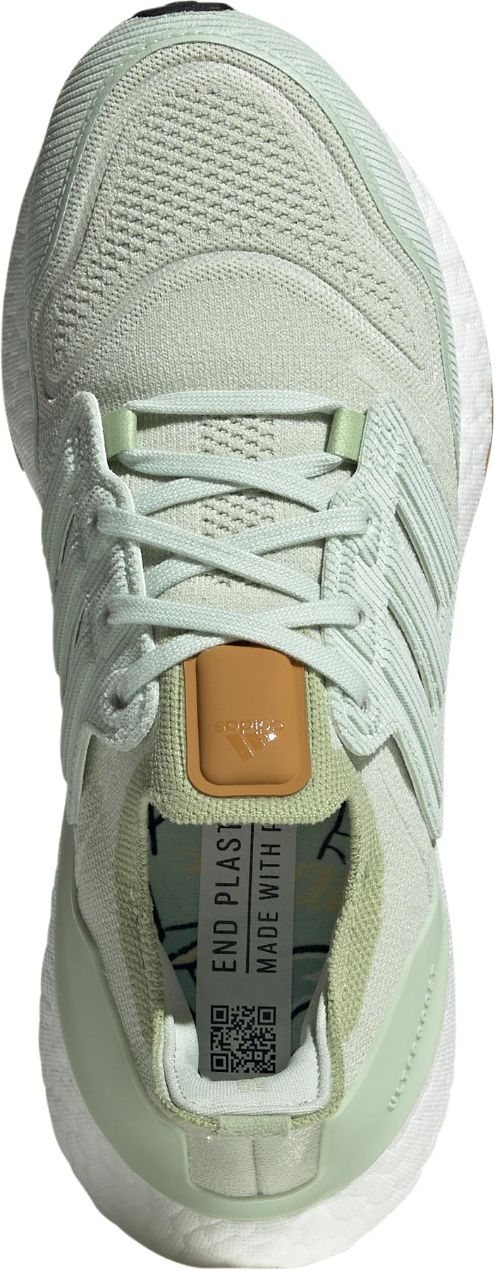 adidas Ultra Boost 22 Womens Running Shoes - Green - Image 4