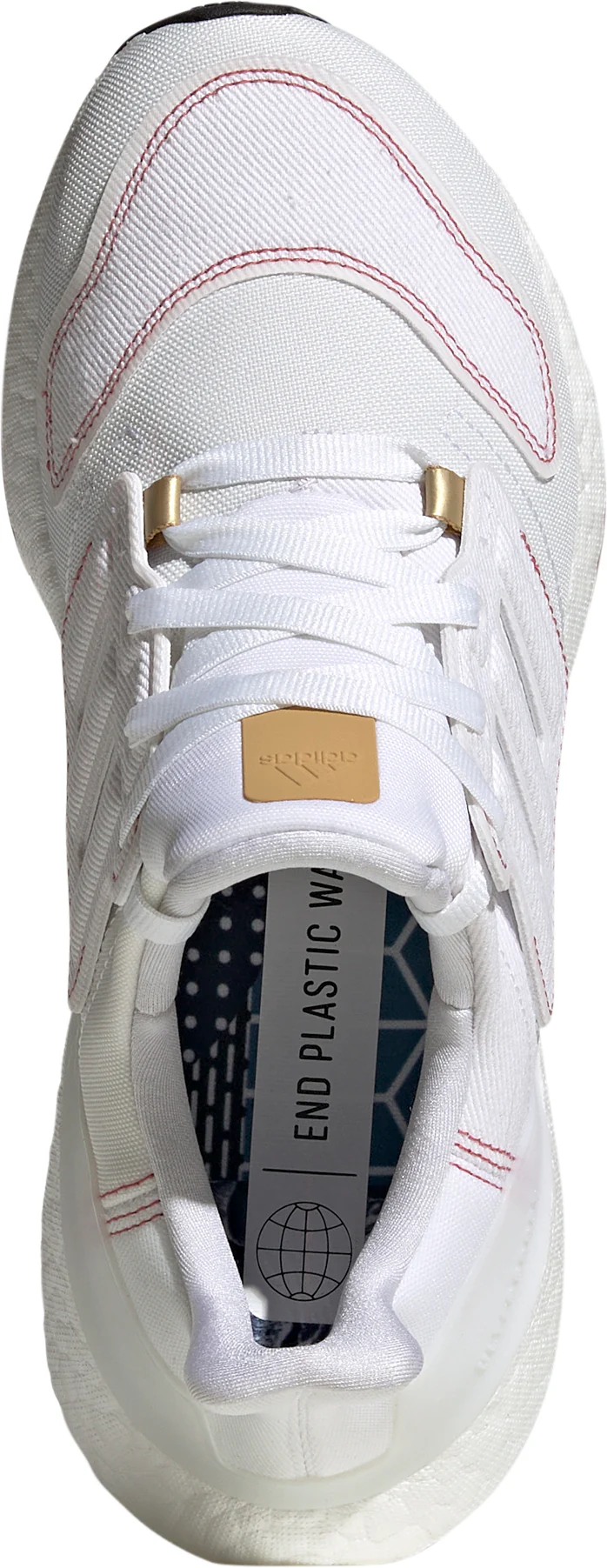 adidas Ultra Boost 22 Womens Running Shoes - White - Image 4