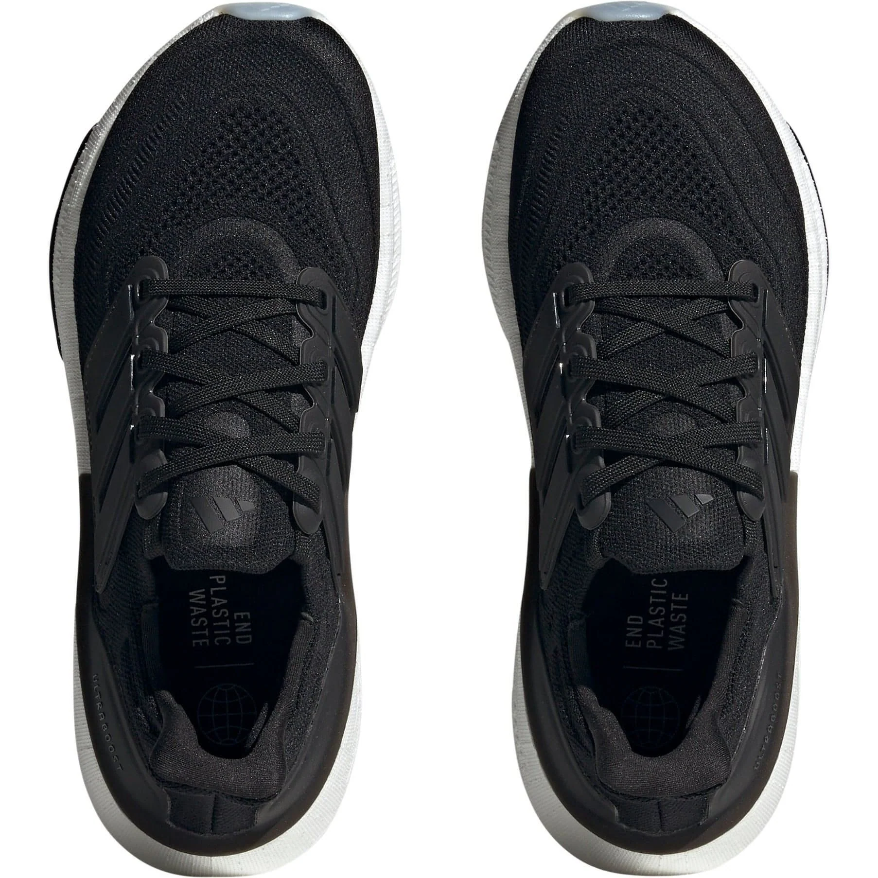 adidas Ultra Boost Light Womens Running Shoes - Black - Image 4