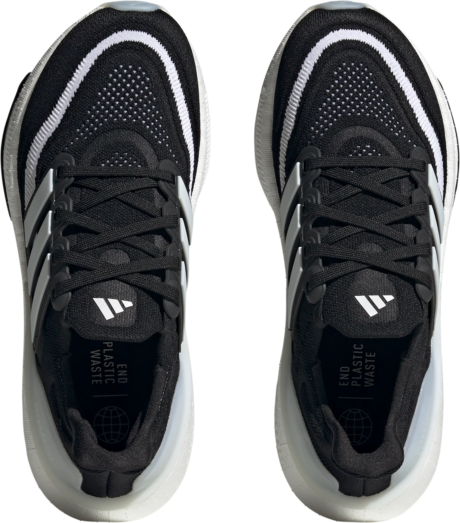 adidas Ultra Boost Light Womens Running Shoes - Black - Image 4