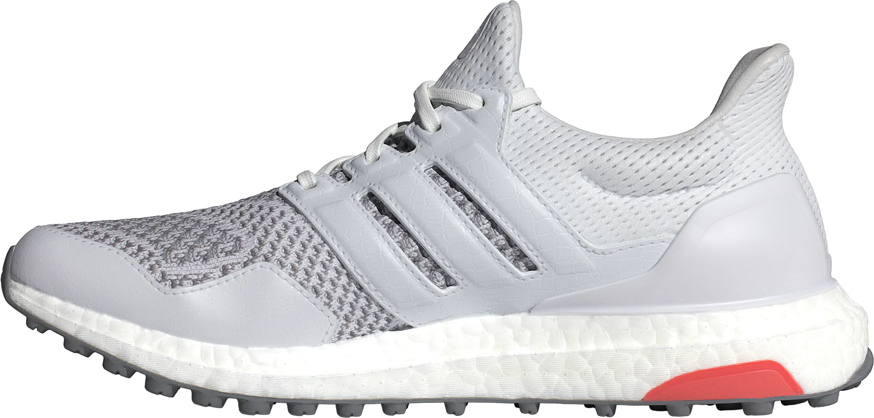 adidas Ultra Boost Spikeless Golf Shoes - Grey - Image 3
