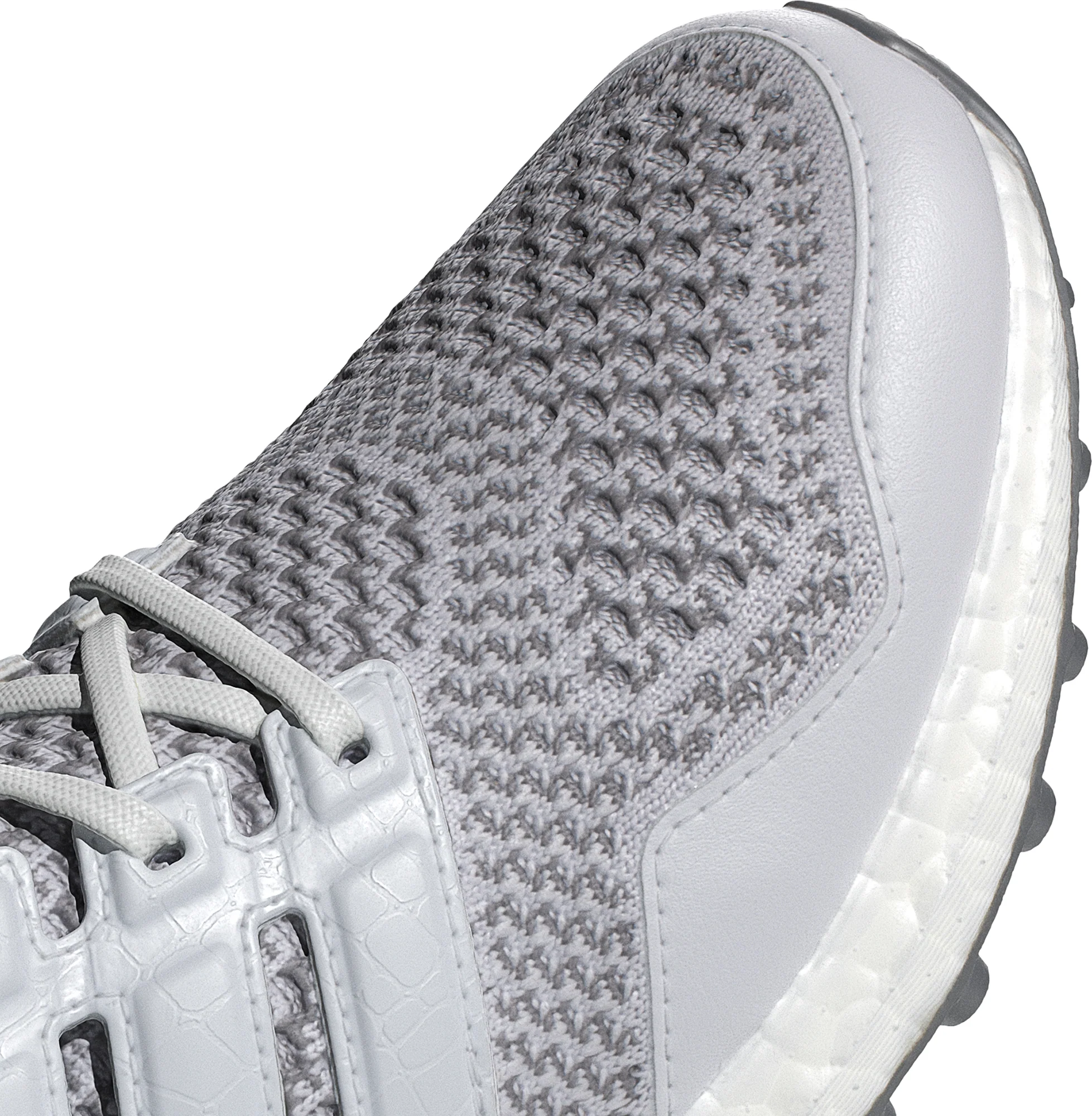 adidas Ultra Boost Spikeless Golf Shoes - Grey - Image 8