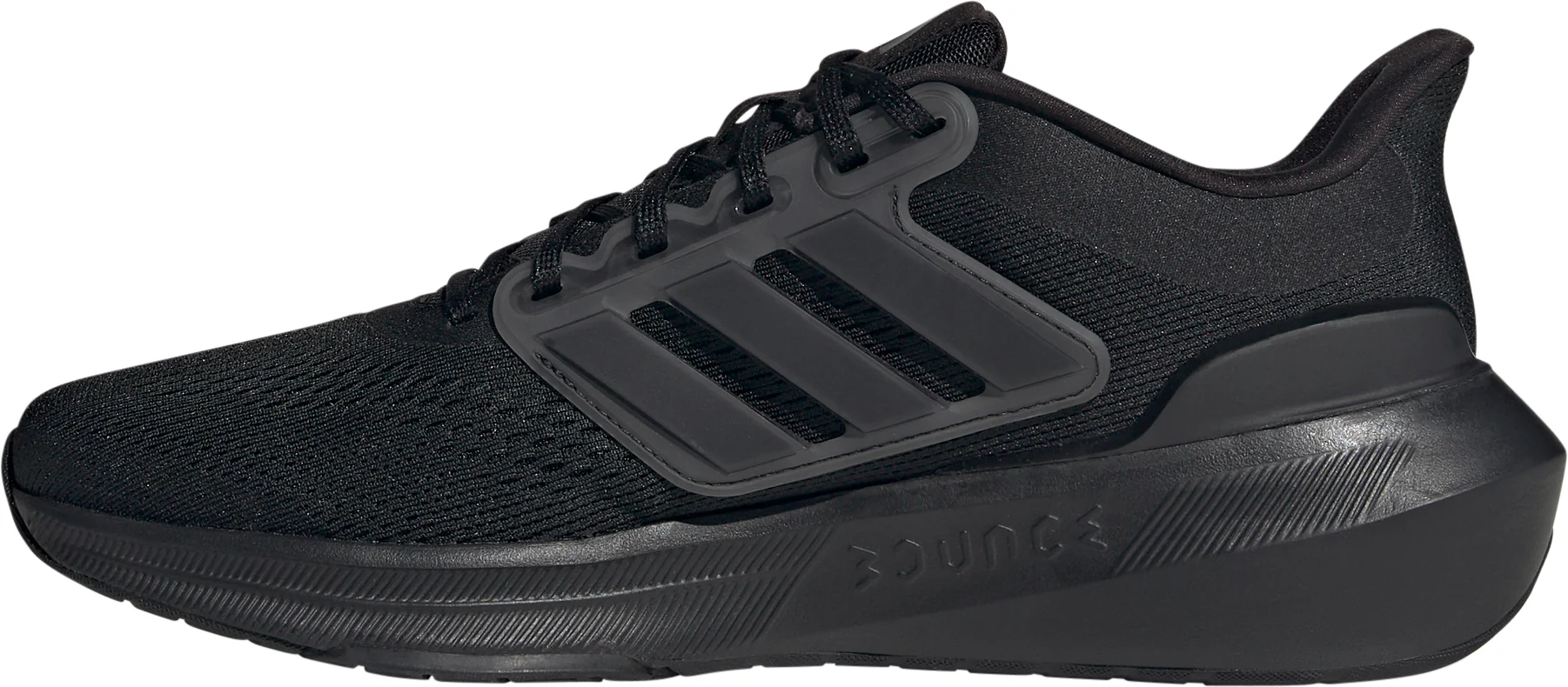 adidas Ultrabounce Mens Running Shoes - Black - Image 3