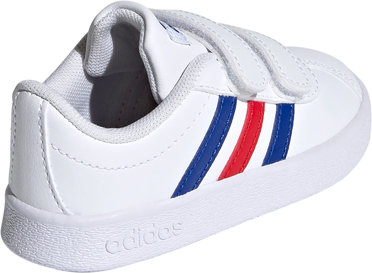 adidas VL Court 2 Infant Trainers - White - Image 5