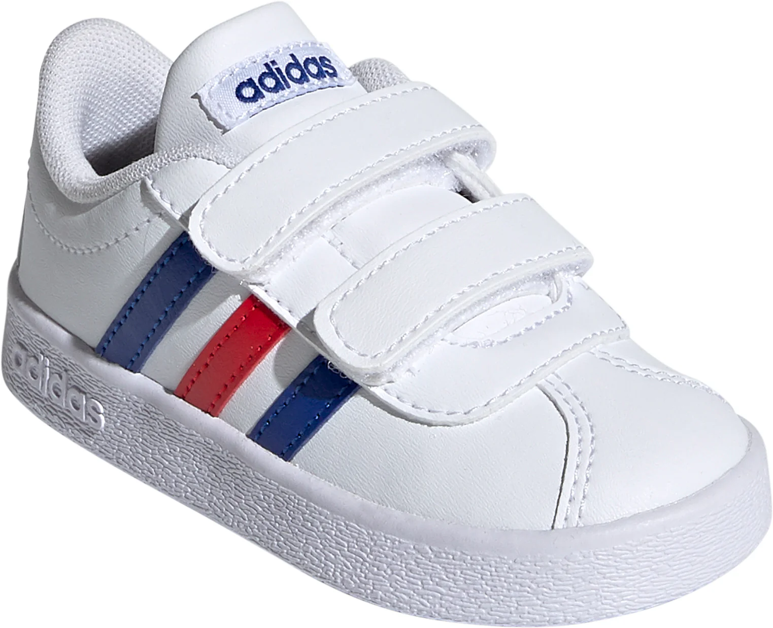 adidas VL Court 2 Infant Trainers - White - Image 6