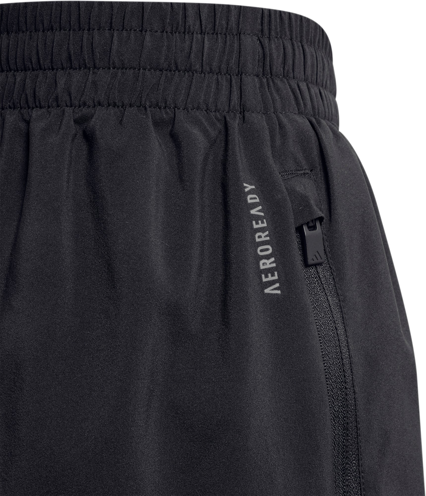 adidas Woven Junior Running Shorts - Black - Image 3