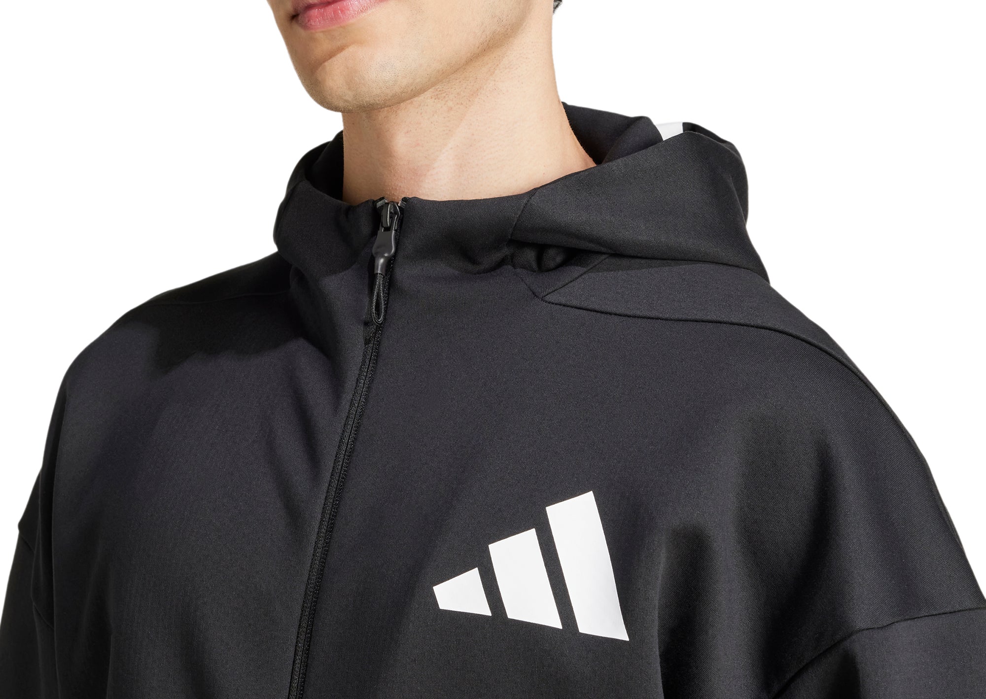 adidas Z.N.E Mens Training Track Jacket - Black - Image 3