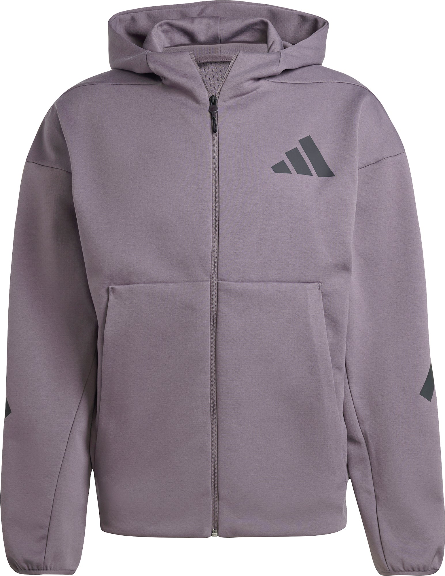adidas Z.N.E Mens Training Track Jacket - Grey - Image 5