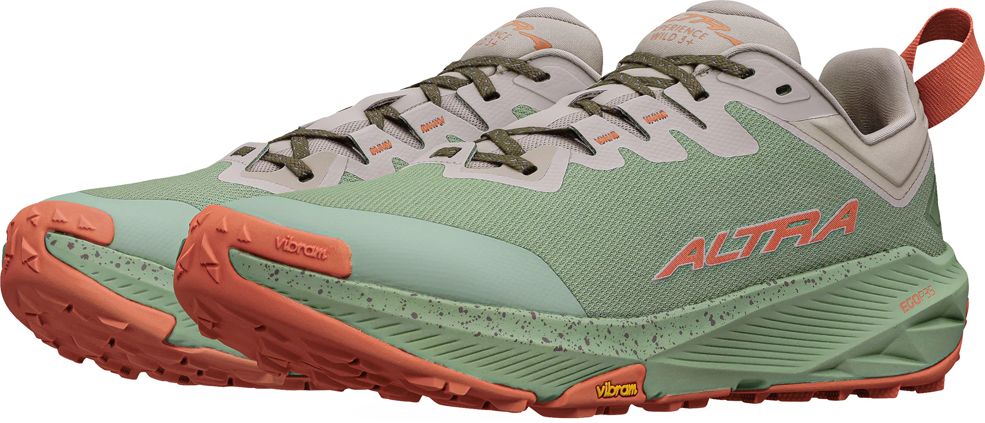 Altra Experience Wild 3+ Mens Trail Running Shoes - Green - Image 5
