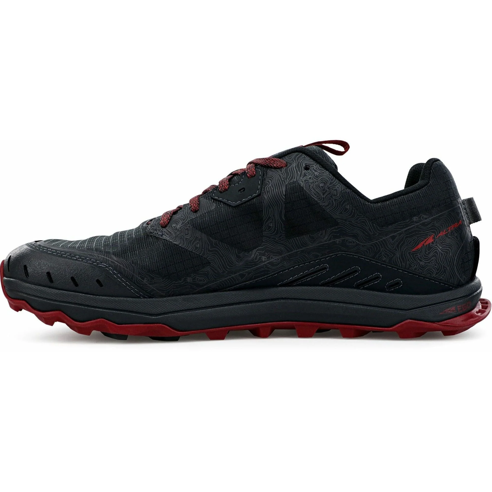 Altra Lone Peak 6 Mens Trail Running Shoes - Black - Image 3