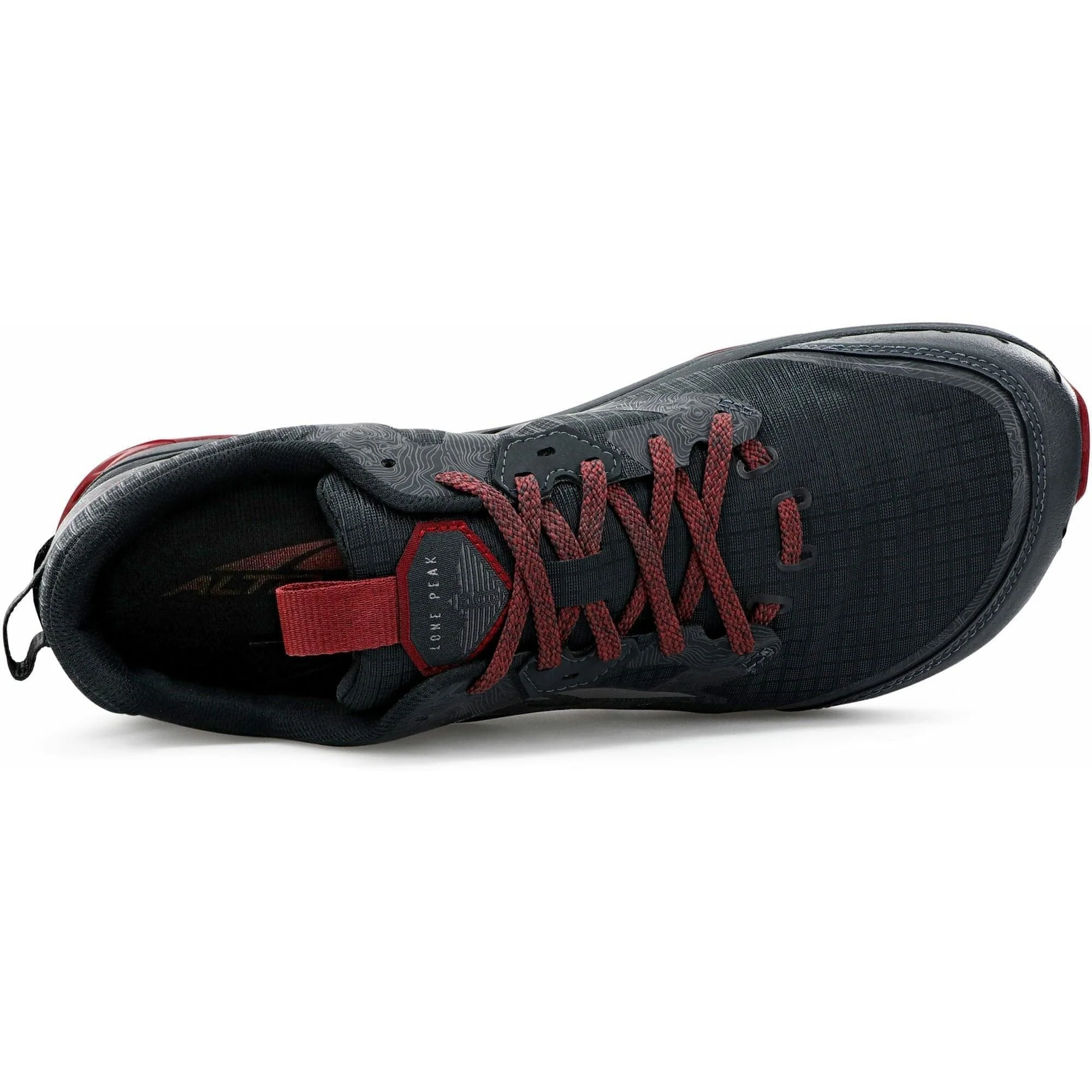 Altra Lone Peak 6 Mens Trail Running Shoes - Black - Image 4