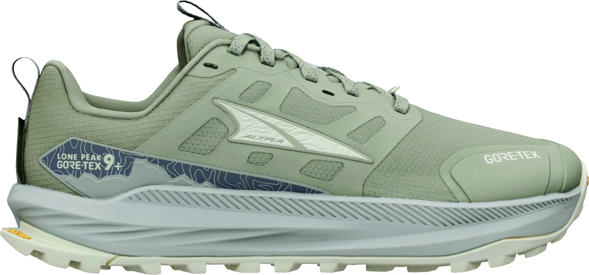 Altra Lone Peak 9+ GORE-TEX Womens Trail Running Shoes - Green