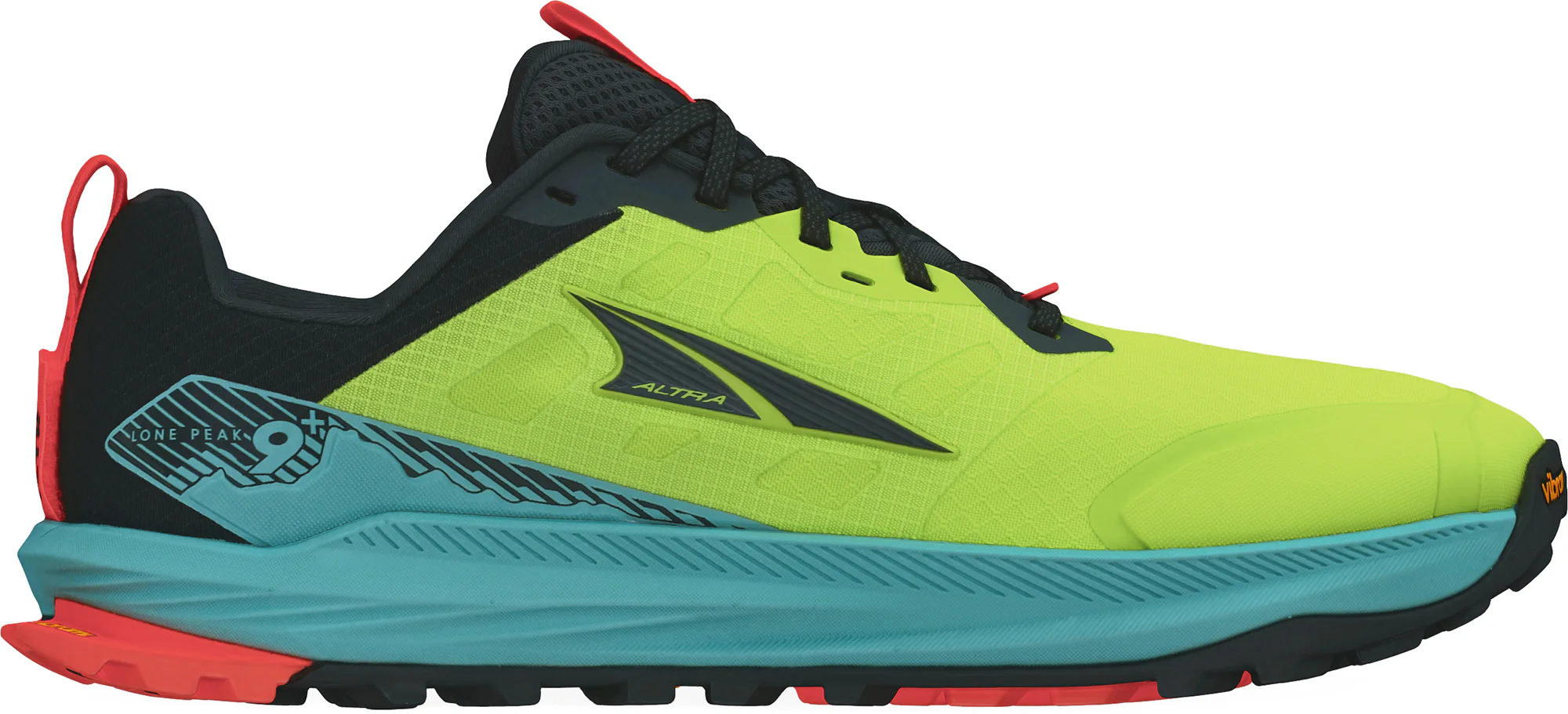 Altra Lone Peak 9+ Mens Trail Running Shoes - Green