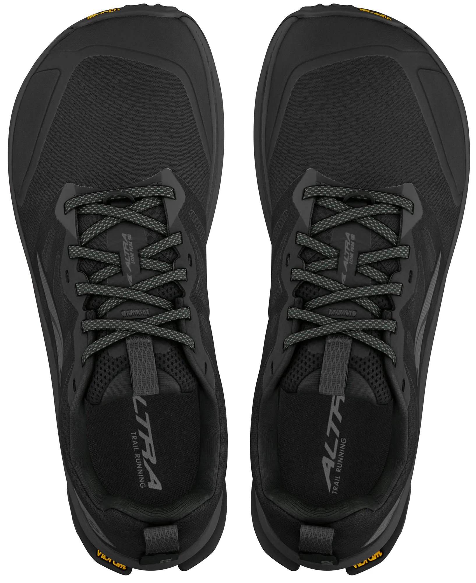 Altra Lone Peak 9+ WIDE FIT Mens Trail Running Shoes - Black - Image 4