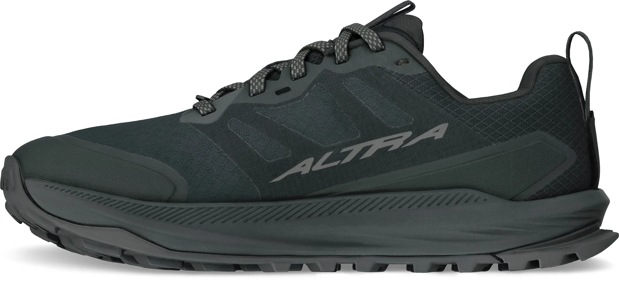 Altra Lone Peak 9+ WIDE FIT Womens Trail Running Shoes - Black - Image 3