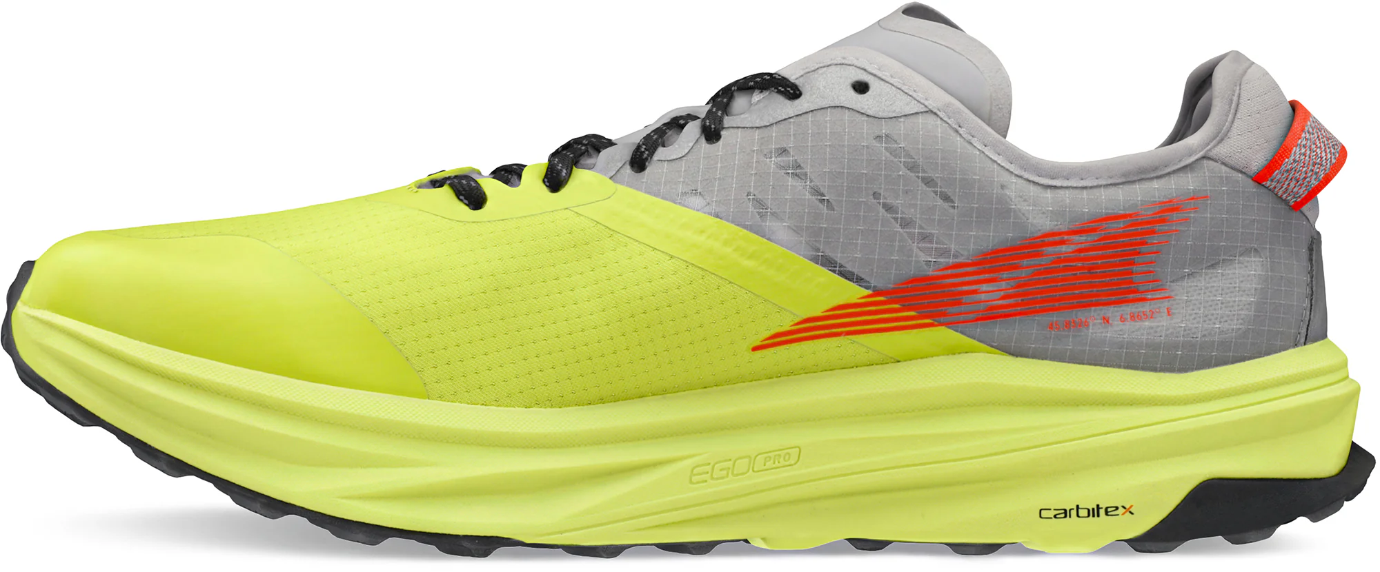 Altra Mont Blanc Carbon Mens Trail Running Shoes - Grey - Image 3