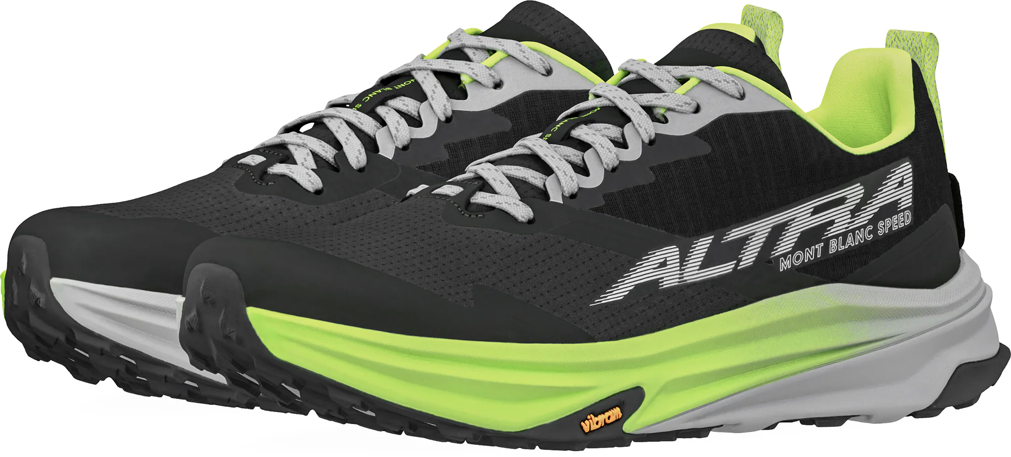 Altra Mont Blanc Speed Mens Trail Running Shoes - Black - Image 5