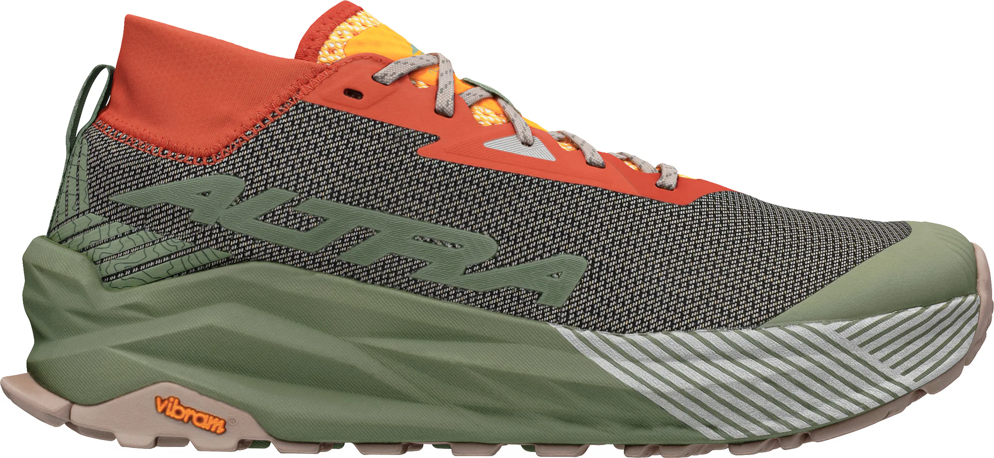Altra Olympus 275 Mens Trail Running Shoes - Green