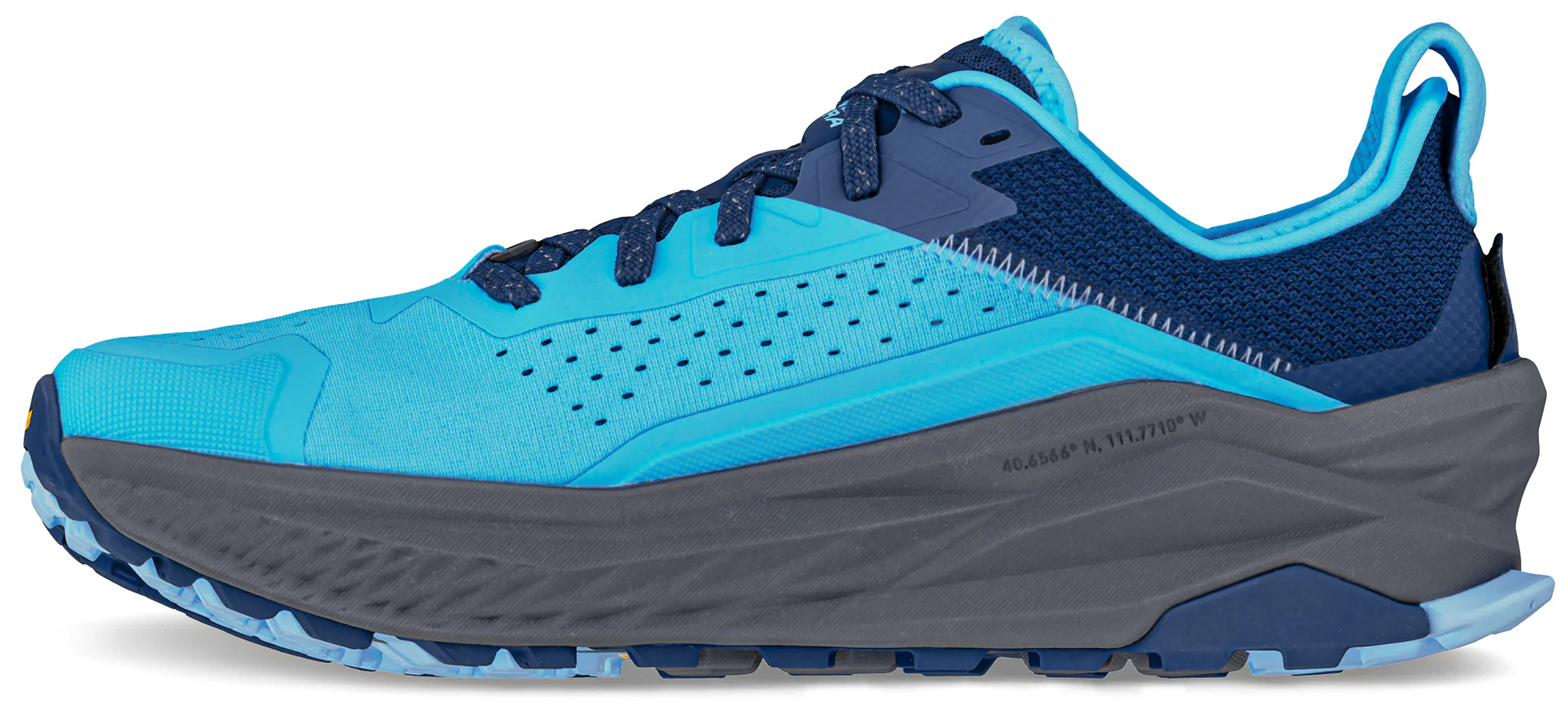 Altra Olympus 6 Mens Trail Running Shoes - Blue - Image 3