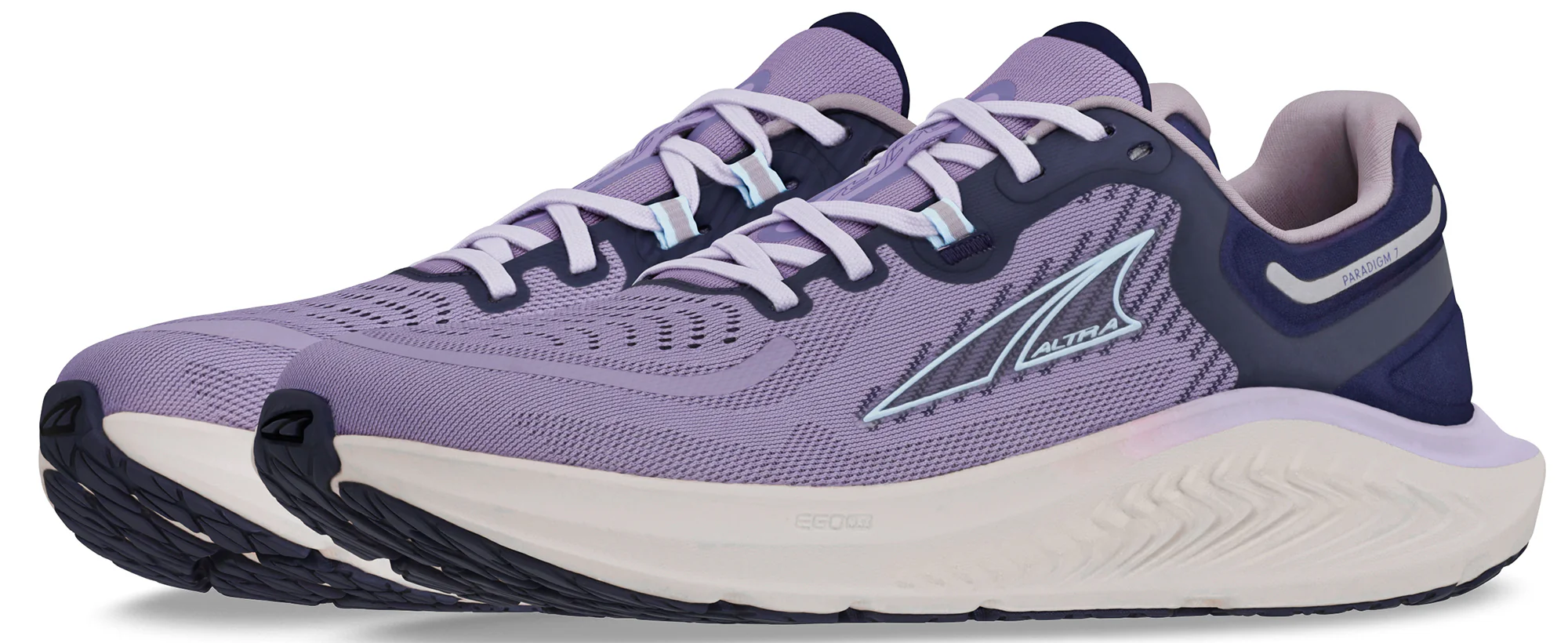 Altra Paradigm 7 Womens Running Shoes - Purple - Image 5
