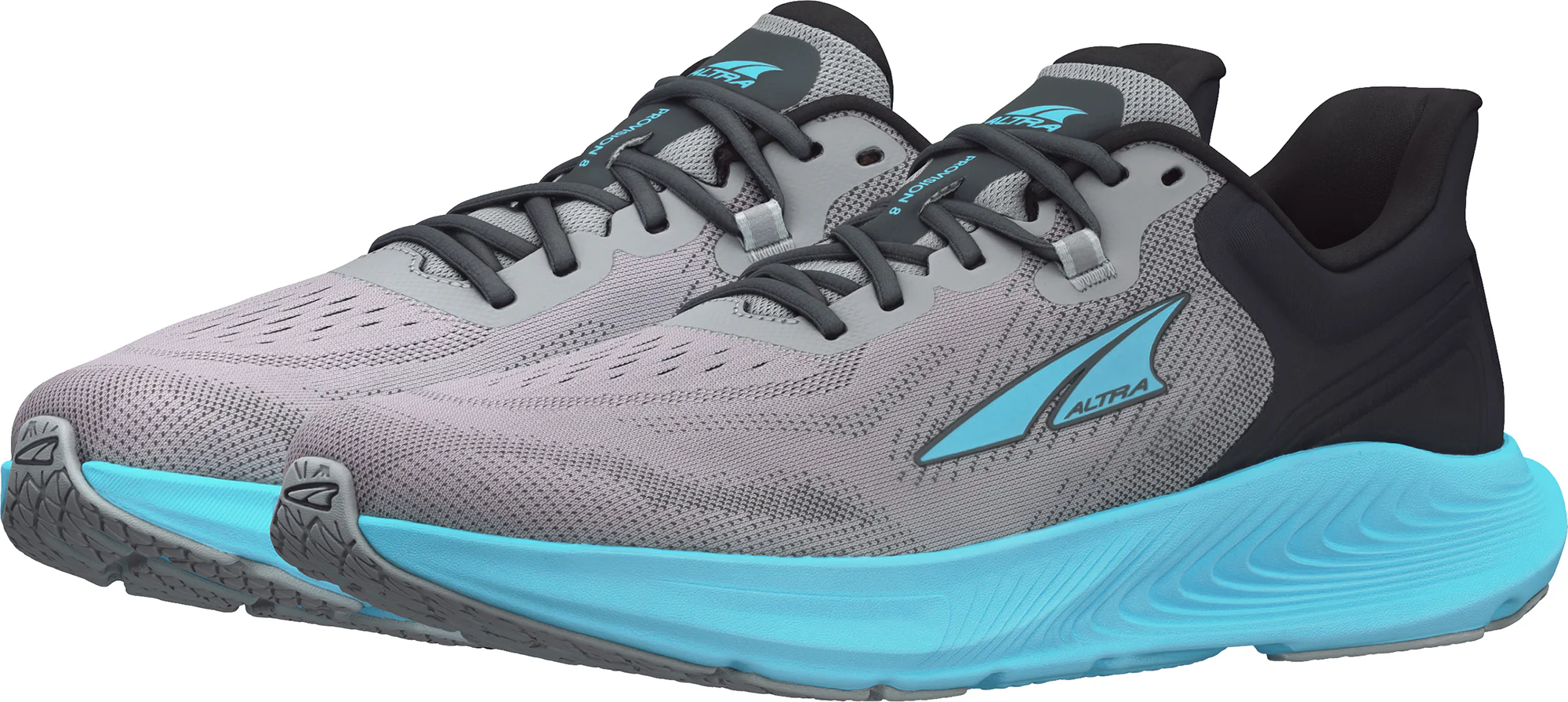 Altra Provision 8 Mens Running Shoes - Grey - Image 5