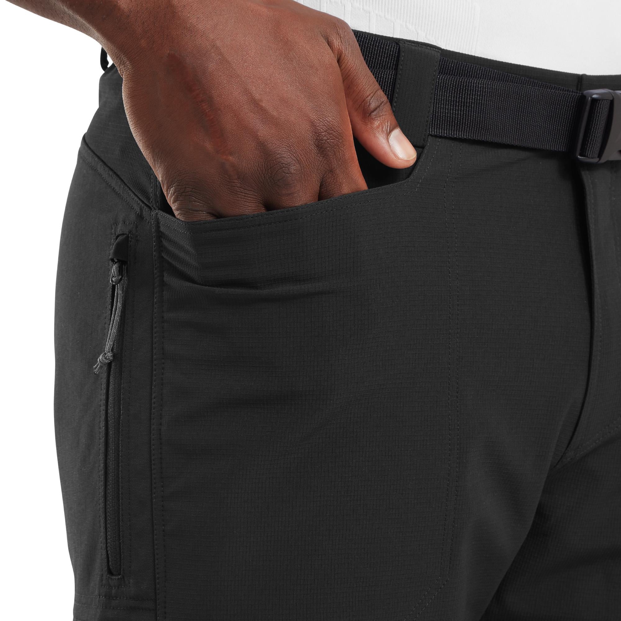 Altura Esker Cargo Mens Baggy Cycling Shorts With Liner - Black - Image 3
