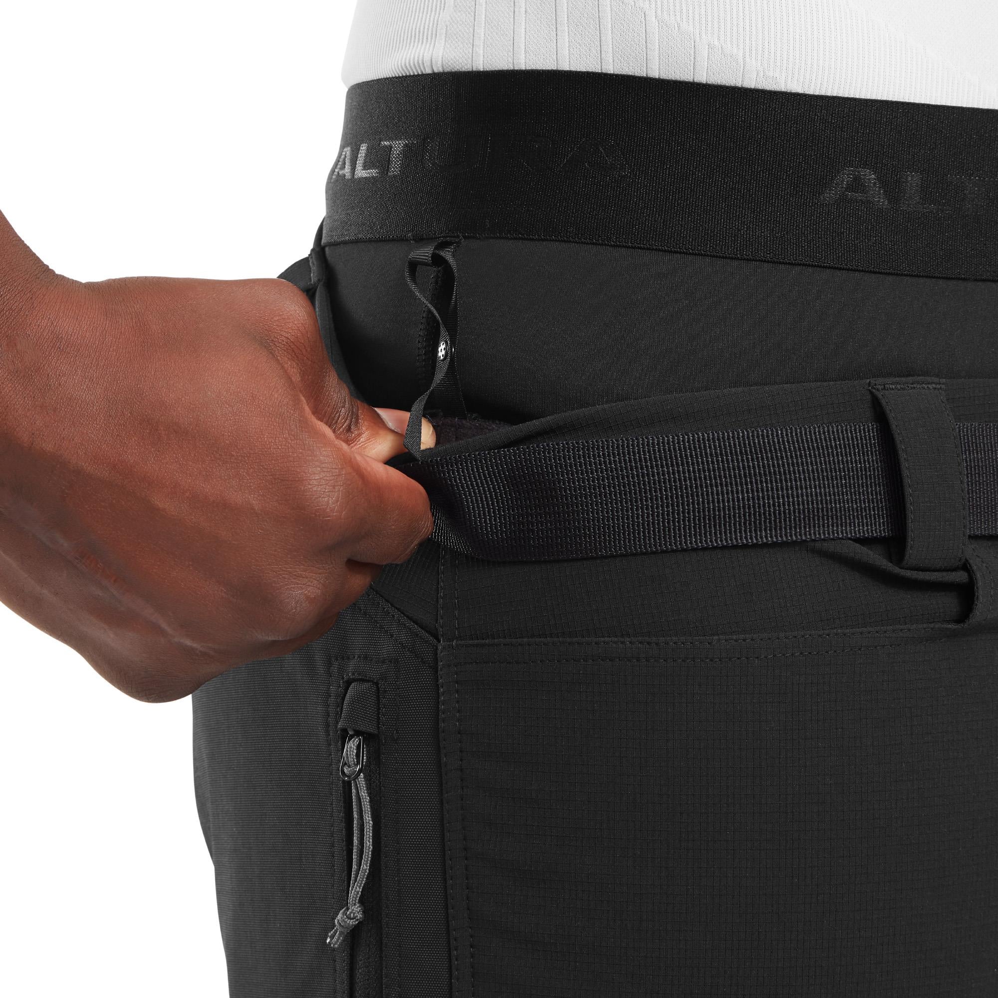 Altura Esker Cargo Mens Baggy Cycling Shorts With Liner - Black - Image 4