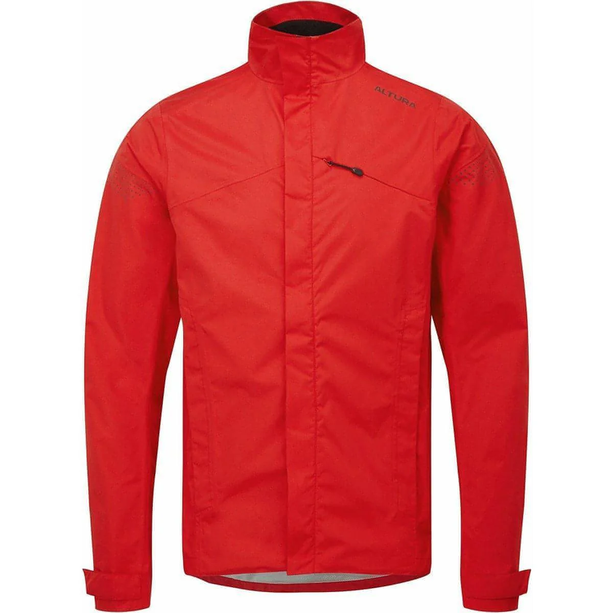 Altura Nevis Nightvision Waterproof Mens Cycling Jacket - Red - Image 3
