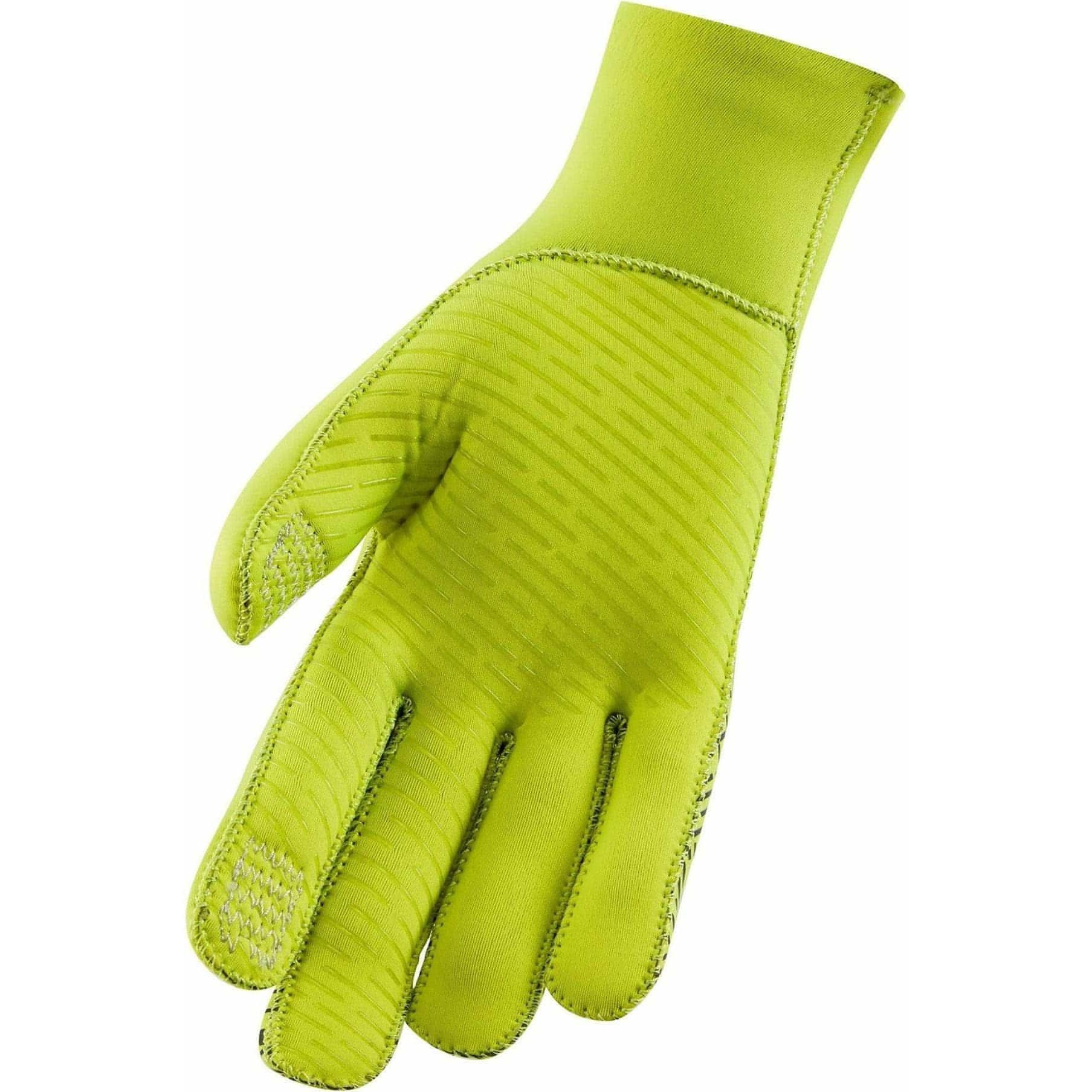 Altura Thermostretch Windproof Full Finger Cycling Gloves - Yellow - Image 2