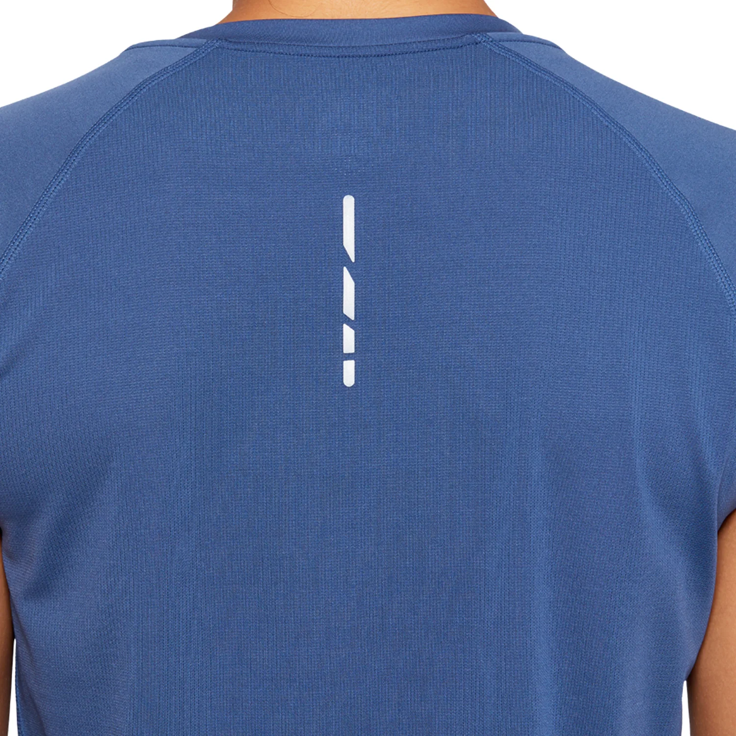 Asics Cap Short Sleeve Womens Running Top - Blue - Image 5