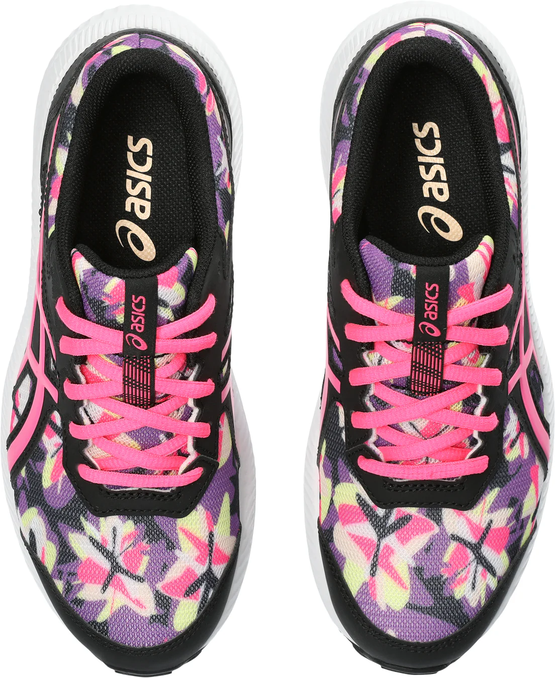 Asics Contend 8 GS Junior Running Shoes - Black - Image 4