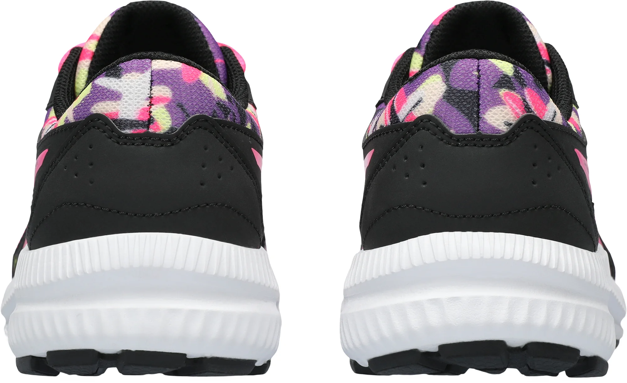 Asics Contend 8 GS Junior Running Shoes - Black - Image 7