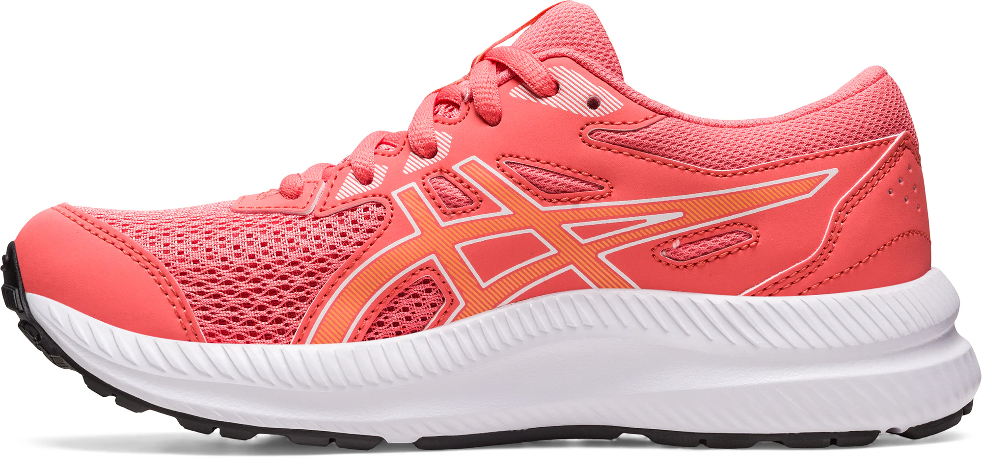 Asics Contend 8 GS Junior Running Shoes - Pink - Image 3