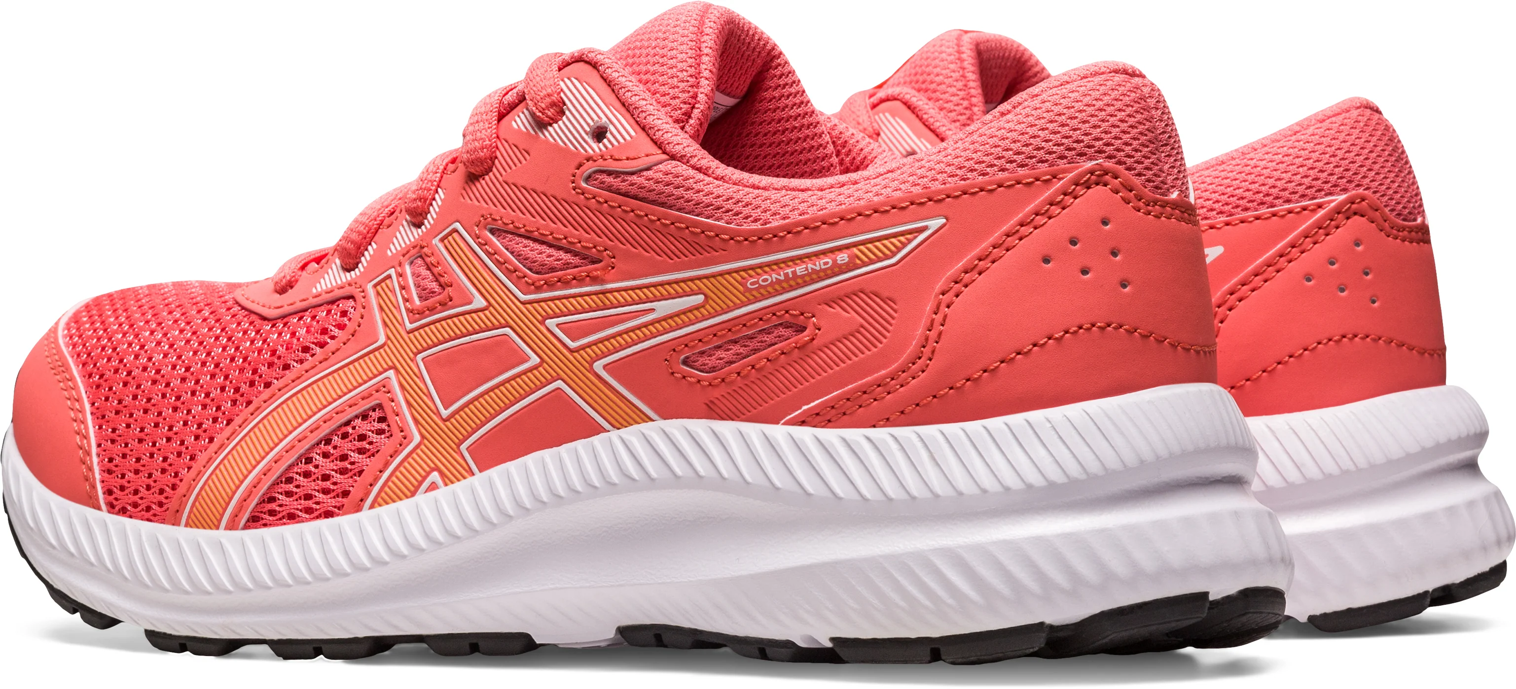 Asics Contend 8 GS Junior Running Shoes - Pink - Image 5