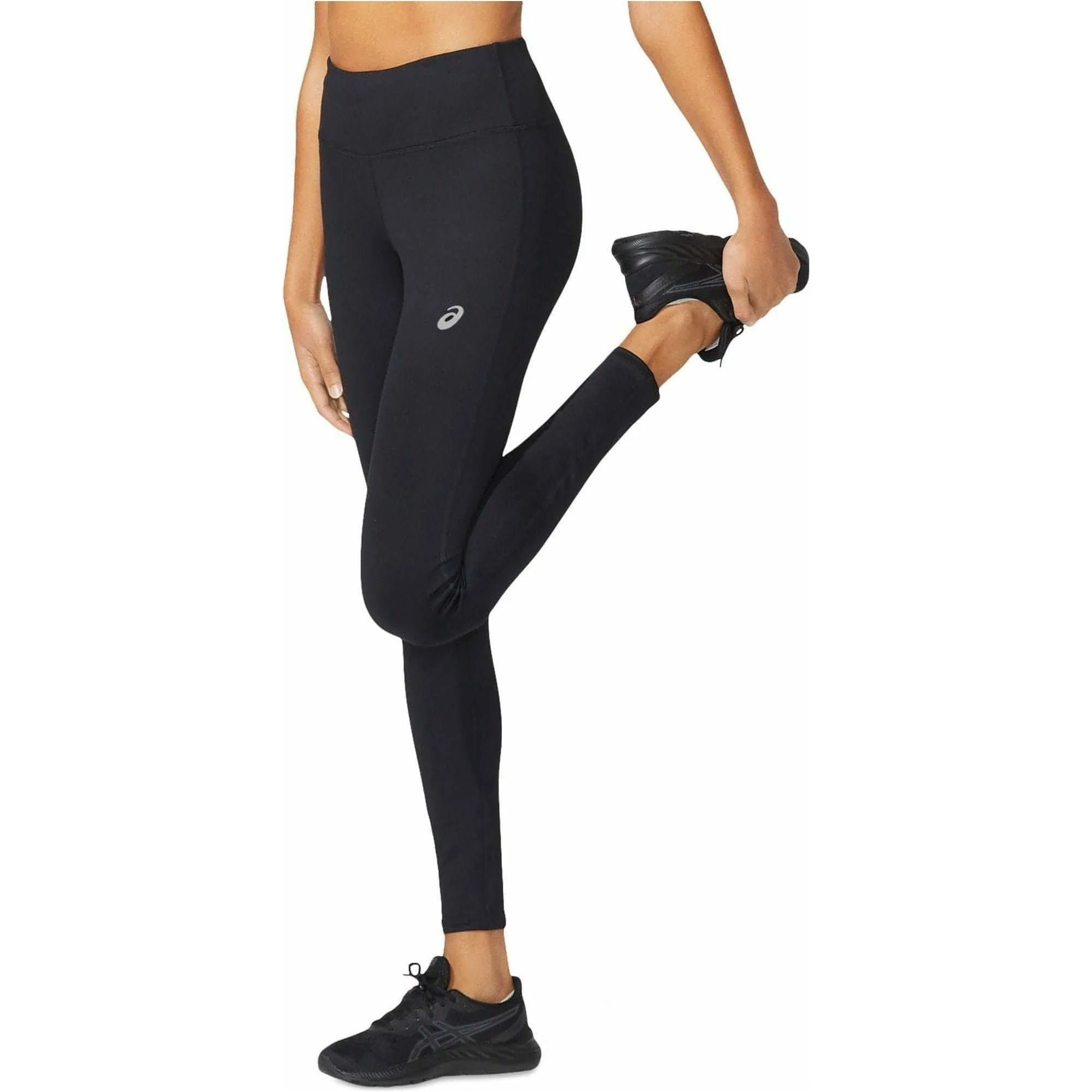 Asics Core Womens Long Running Tights - Black - Image 3