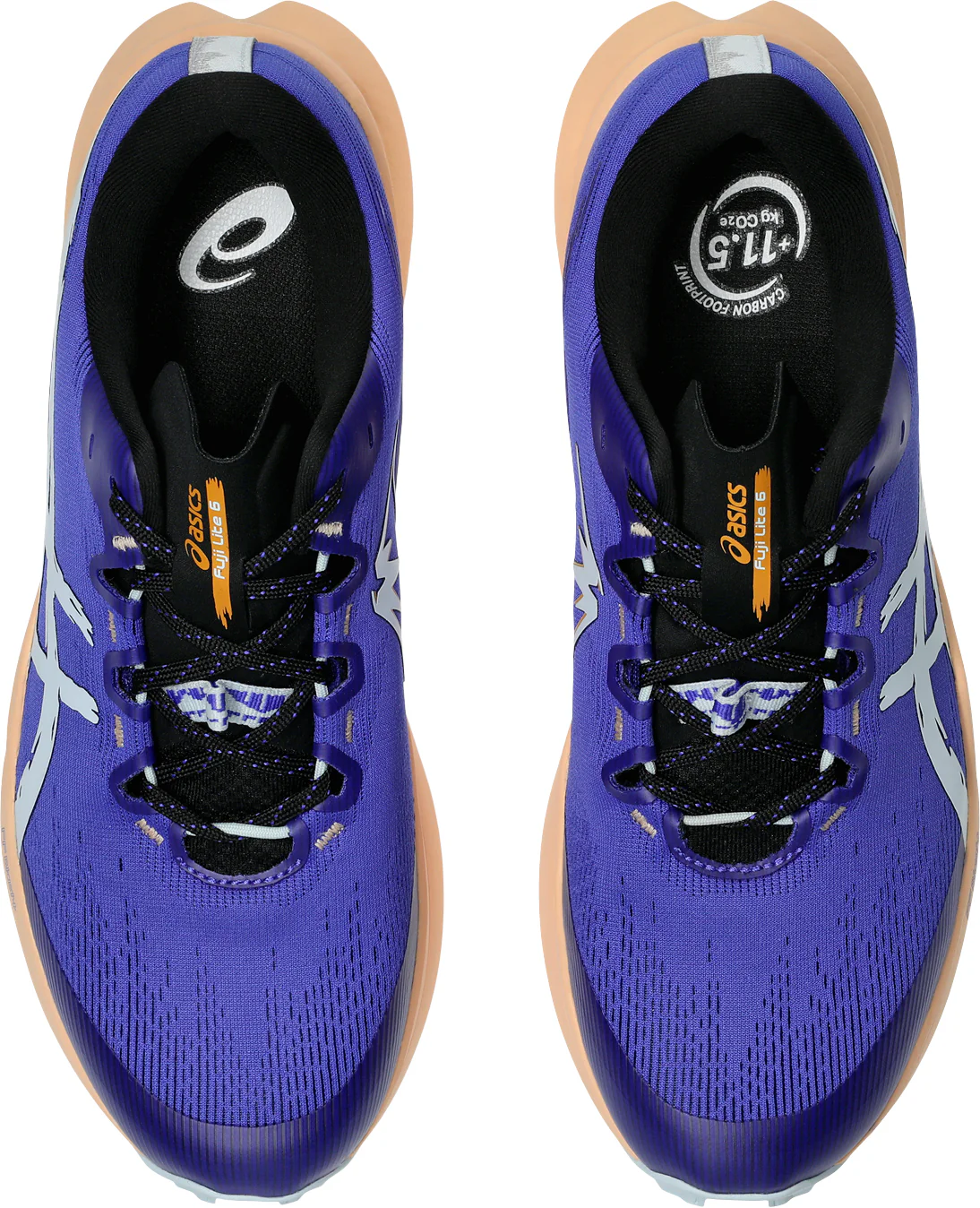 Asics FujiLIte 6 Mens Trail Running Shoes - Blue - Image 4